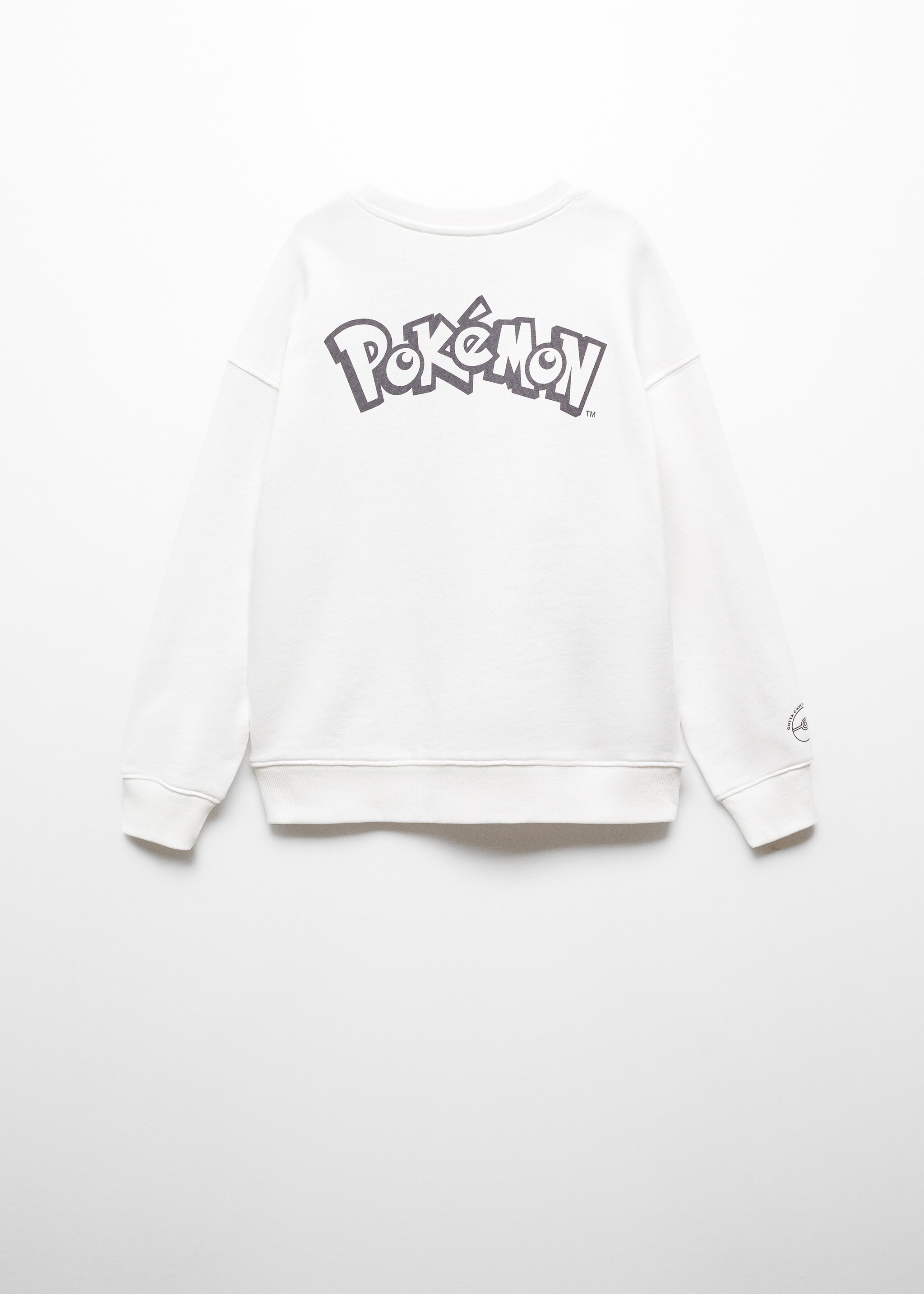 Pokemon Sweatshirt - Reverse of the article