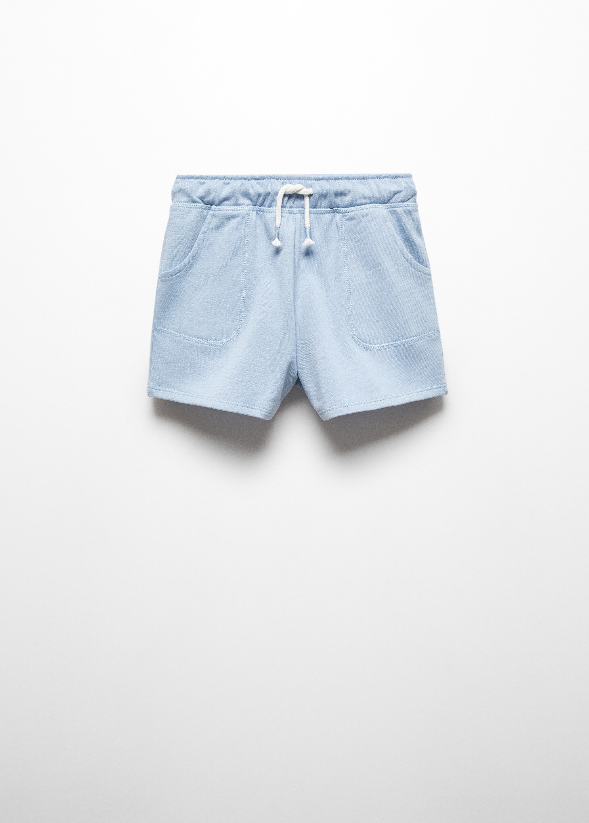 Cotton drawstring waist shorts - Article without model