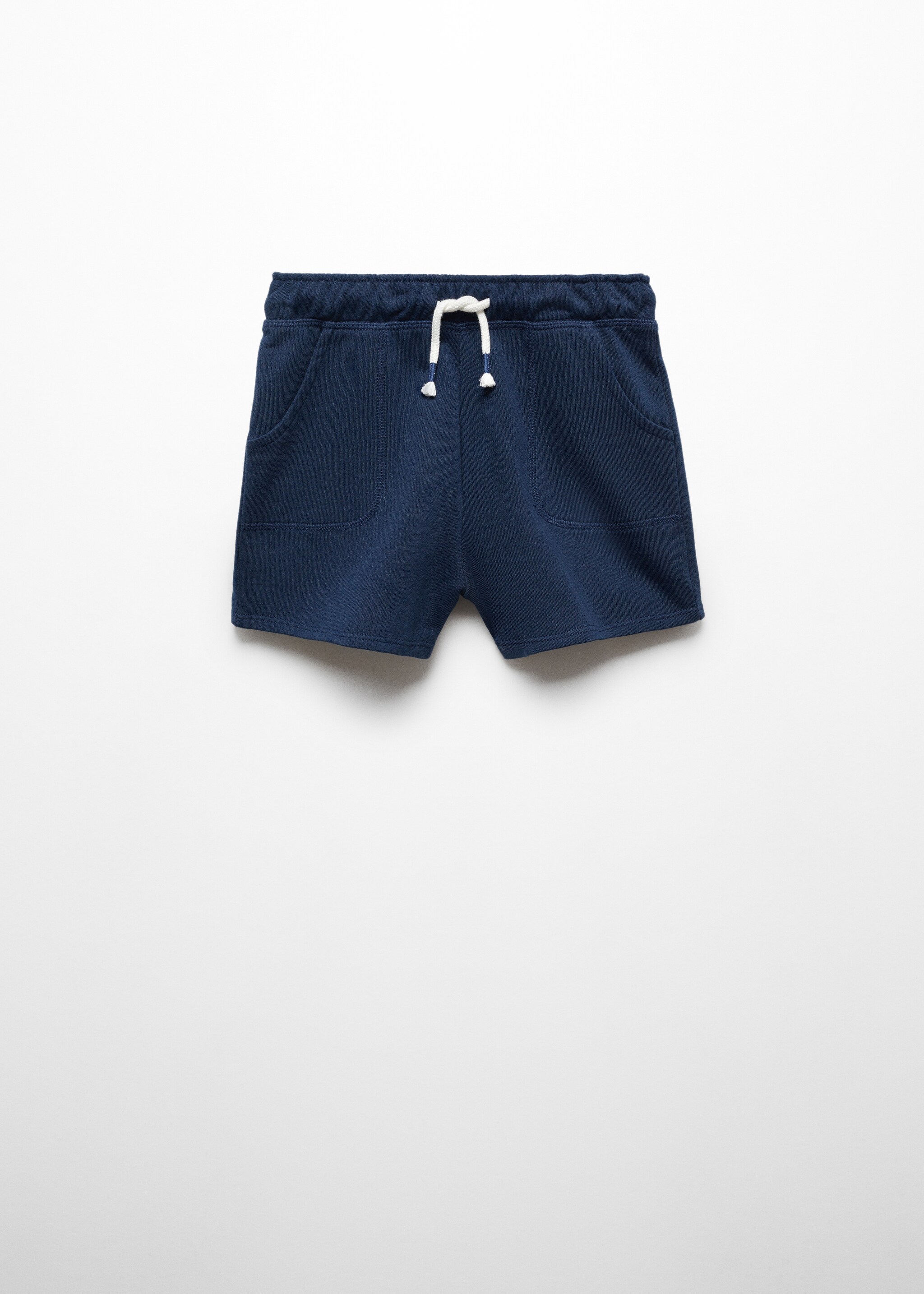 Katoenen shorts met elastische tailleband - Artikel zonder model