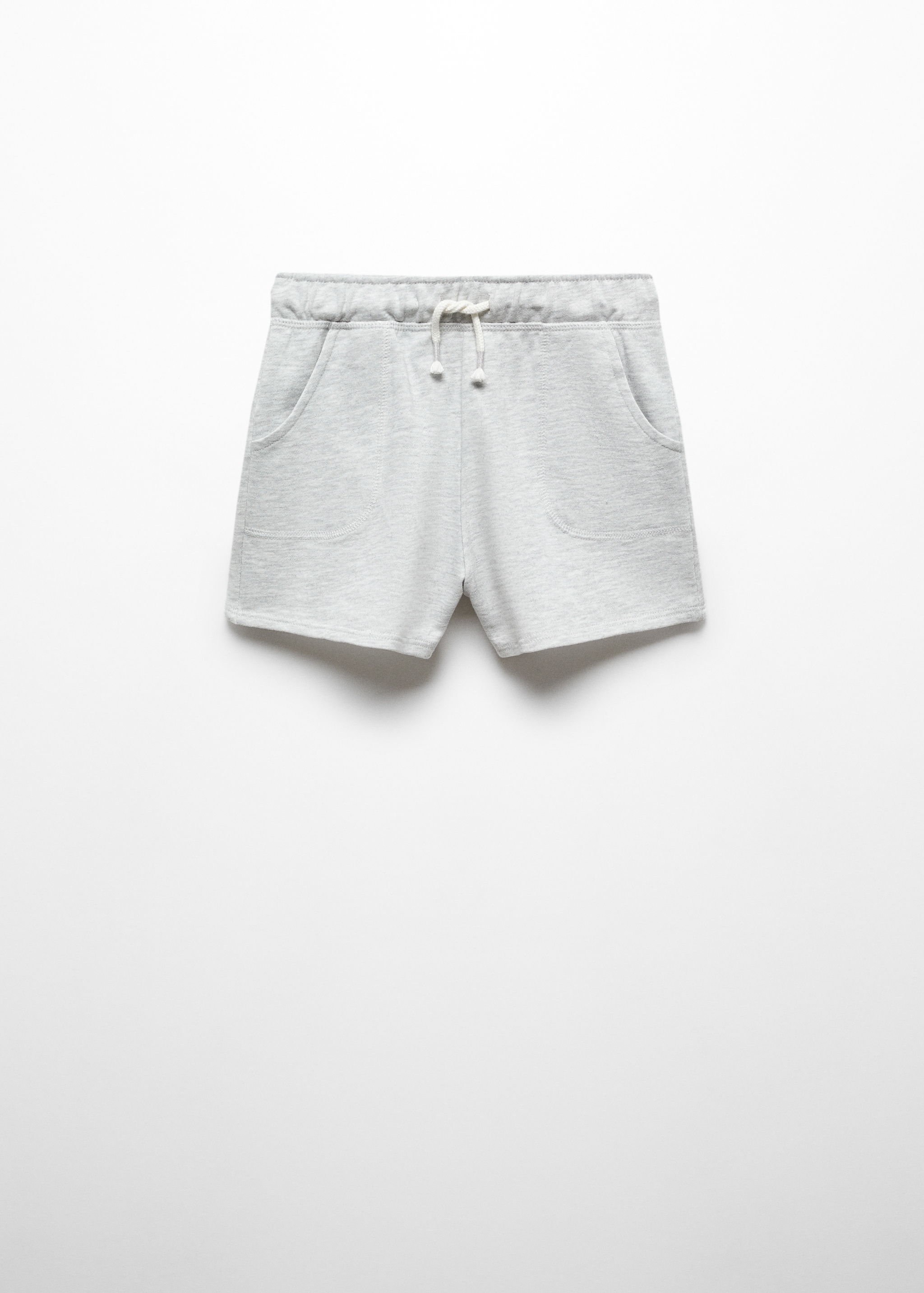 Cotton drawstring waist shorts - Article without model