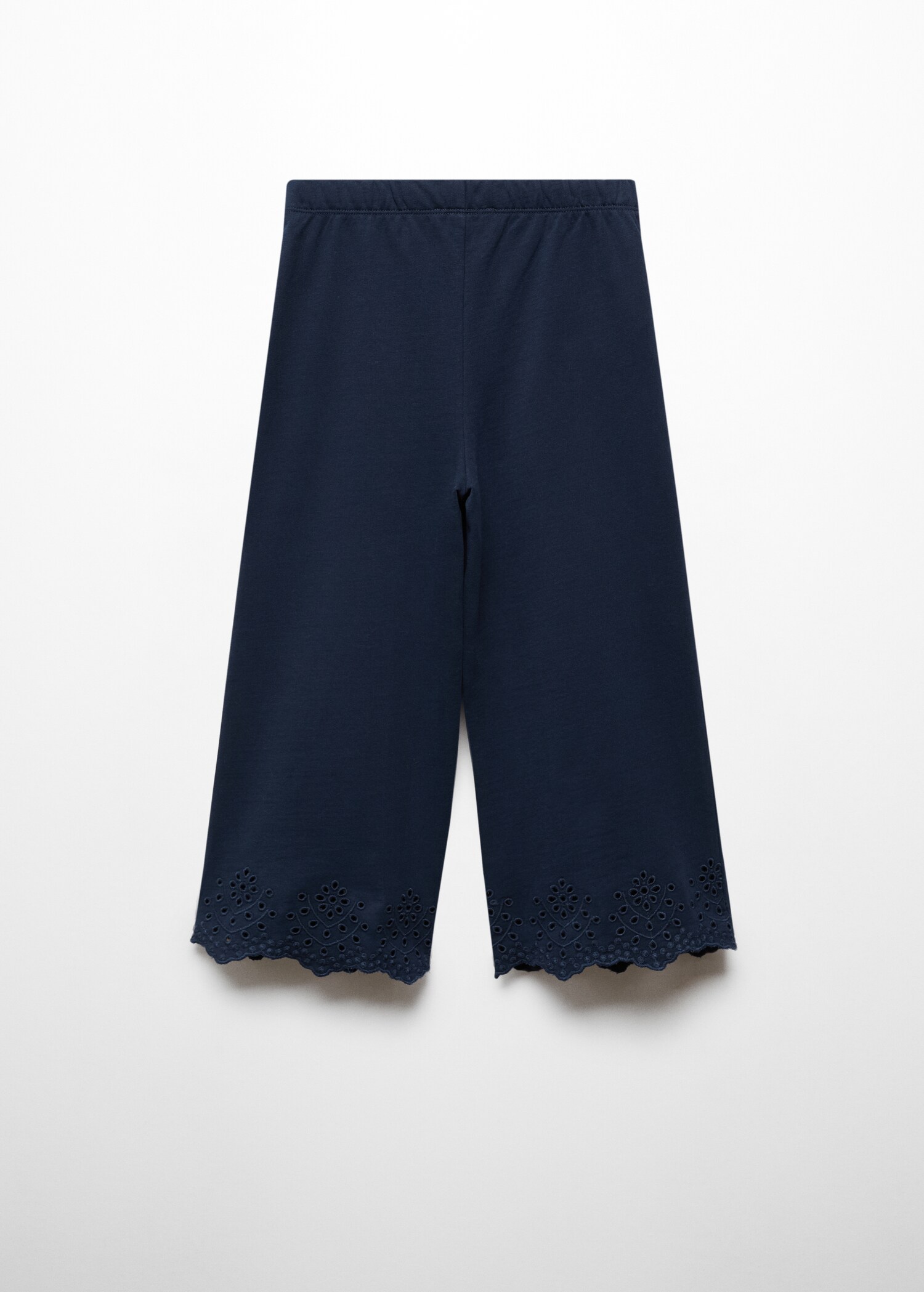 Pantalon coton brodé - Verso de l’article