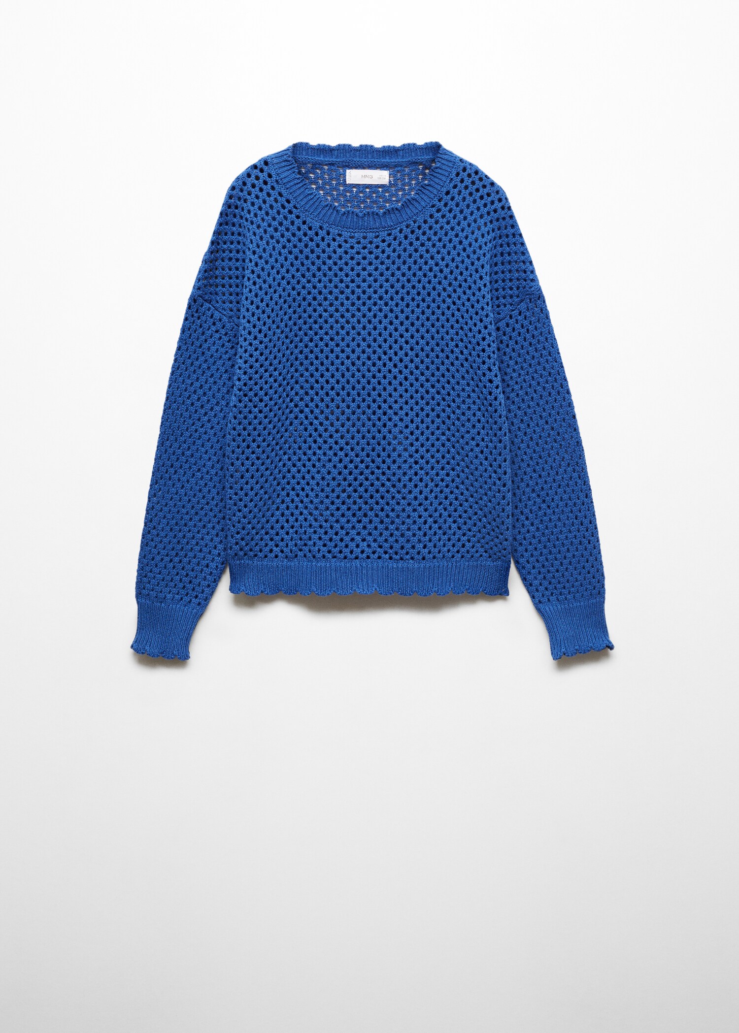 Openwork knit sweater - Article without model