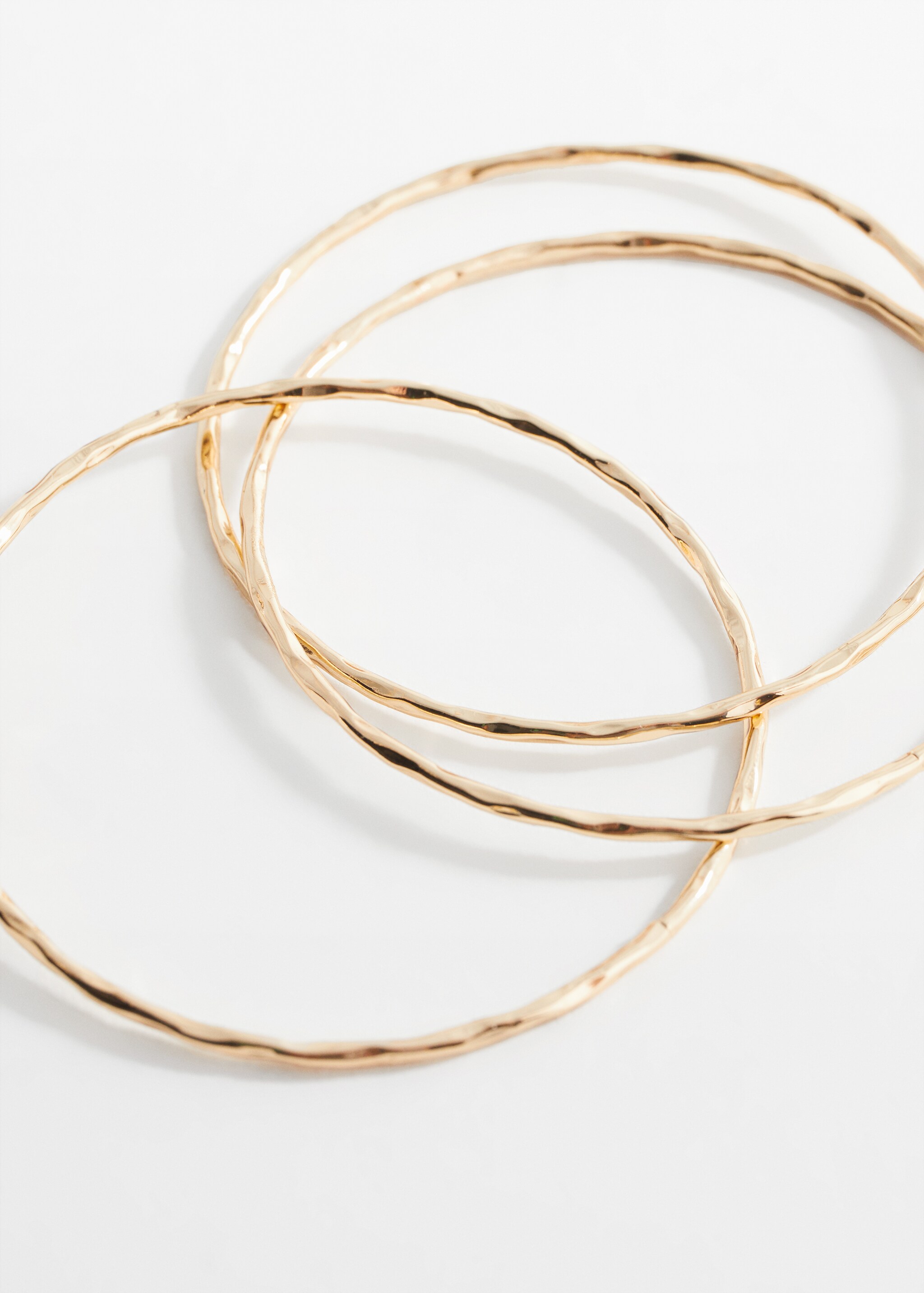 Bracelets anneaux combinées - Plan moyen