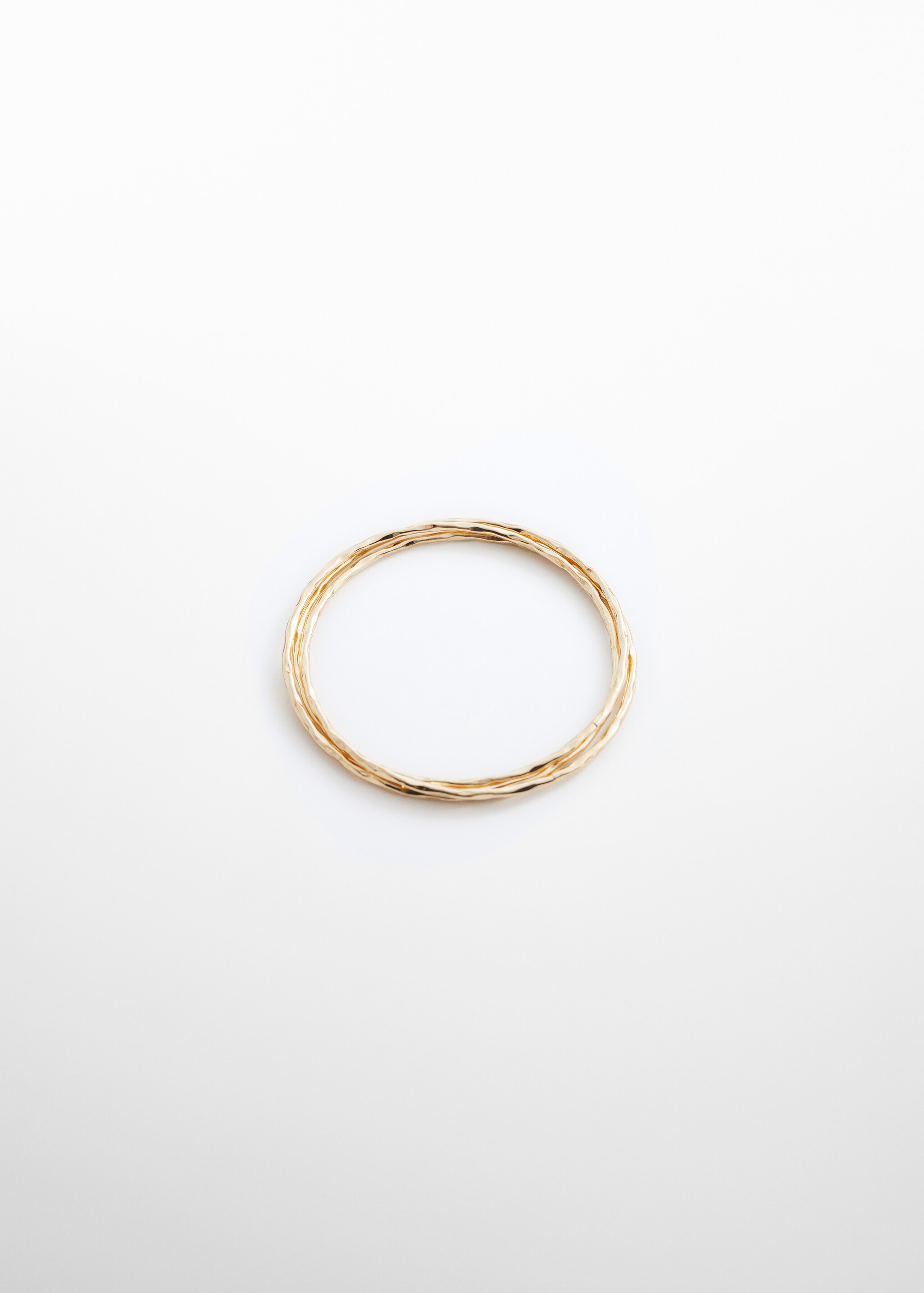 Bracelets anneaux combinées - Article sans modèle