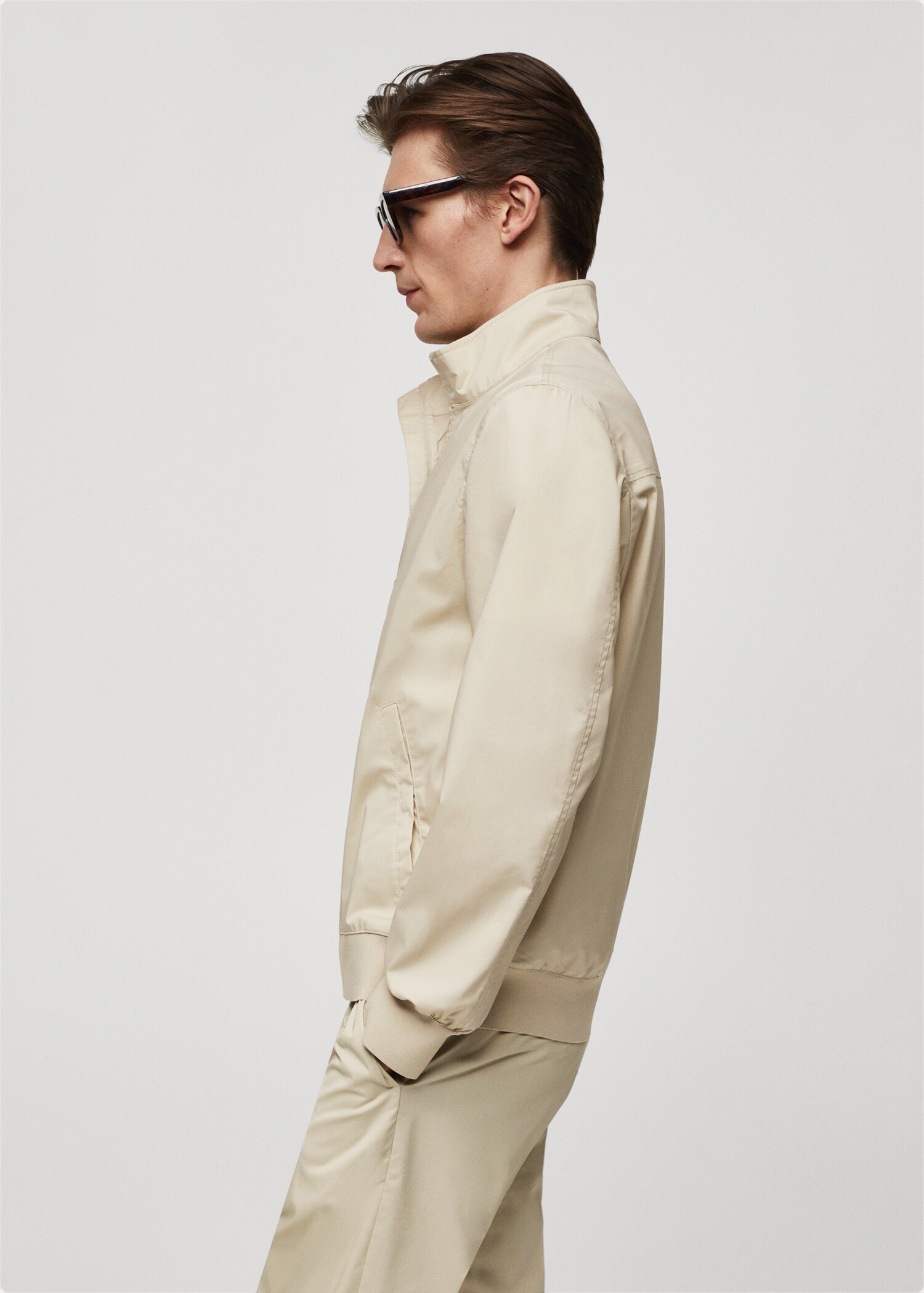Veste coton fermeture Éclair stretch - Détail de l'article 2