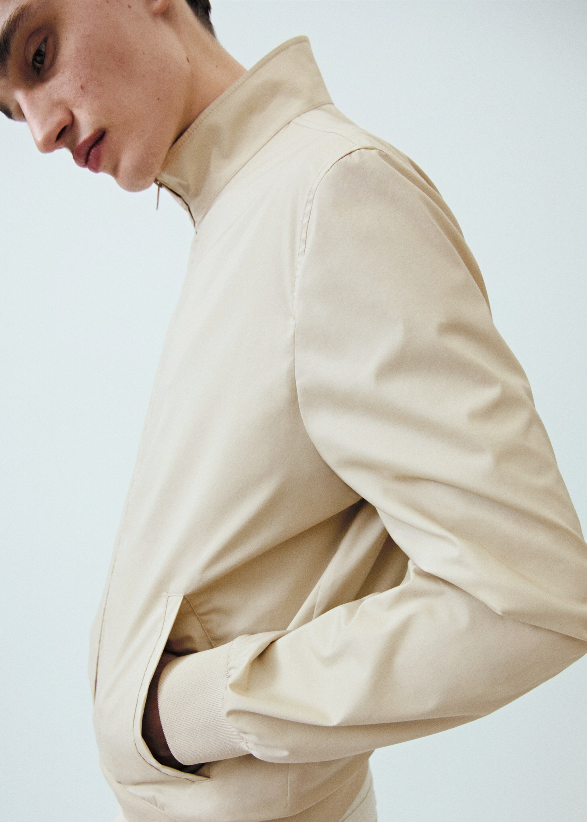 Veste coton fermeture Éclair stretch - Détail de l'article 5