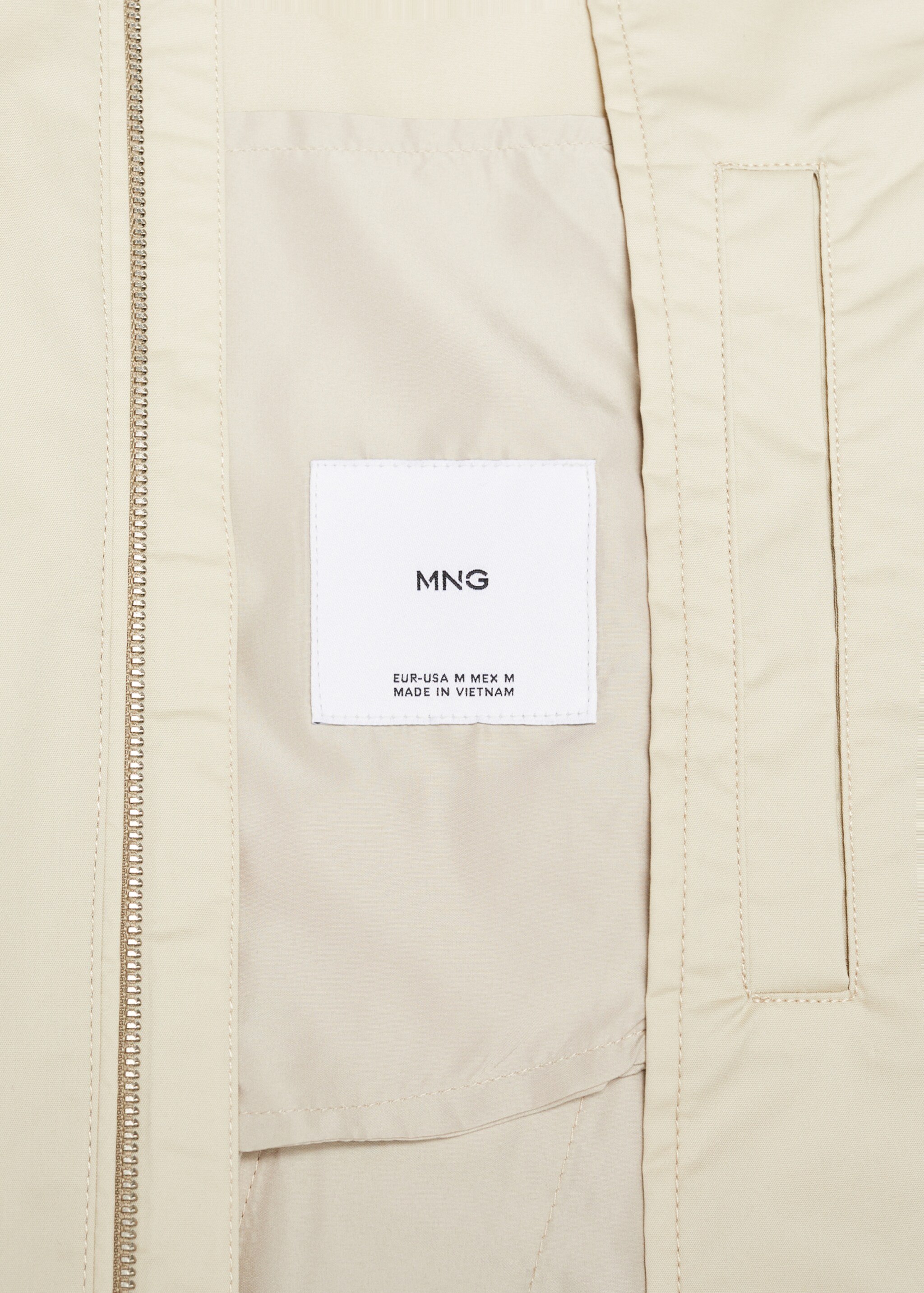 Veste coton fermeture Éclair stretch - Détail de l'article 8