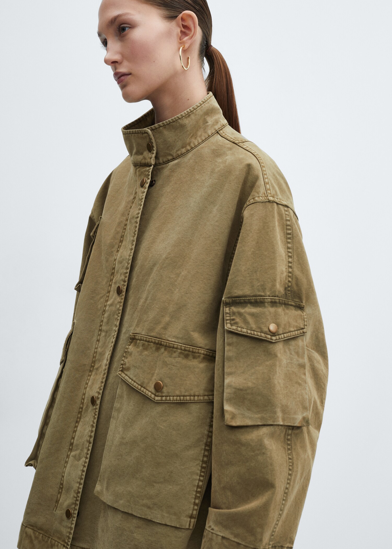 Parka efecto desgastado - Detalle del artículo 1