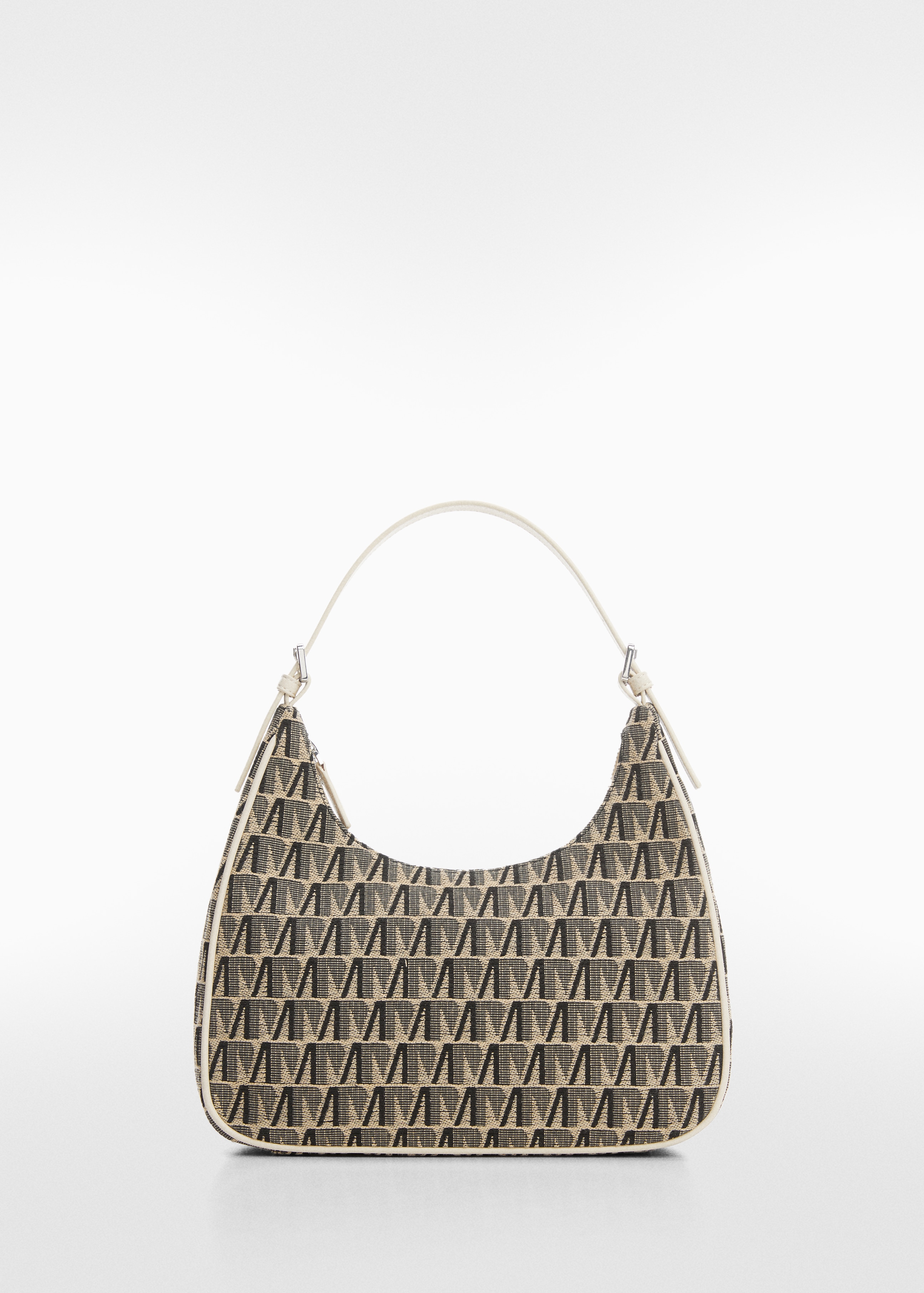 Jacquard shoulder bag