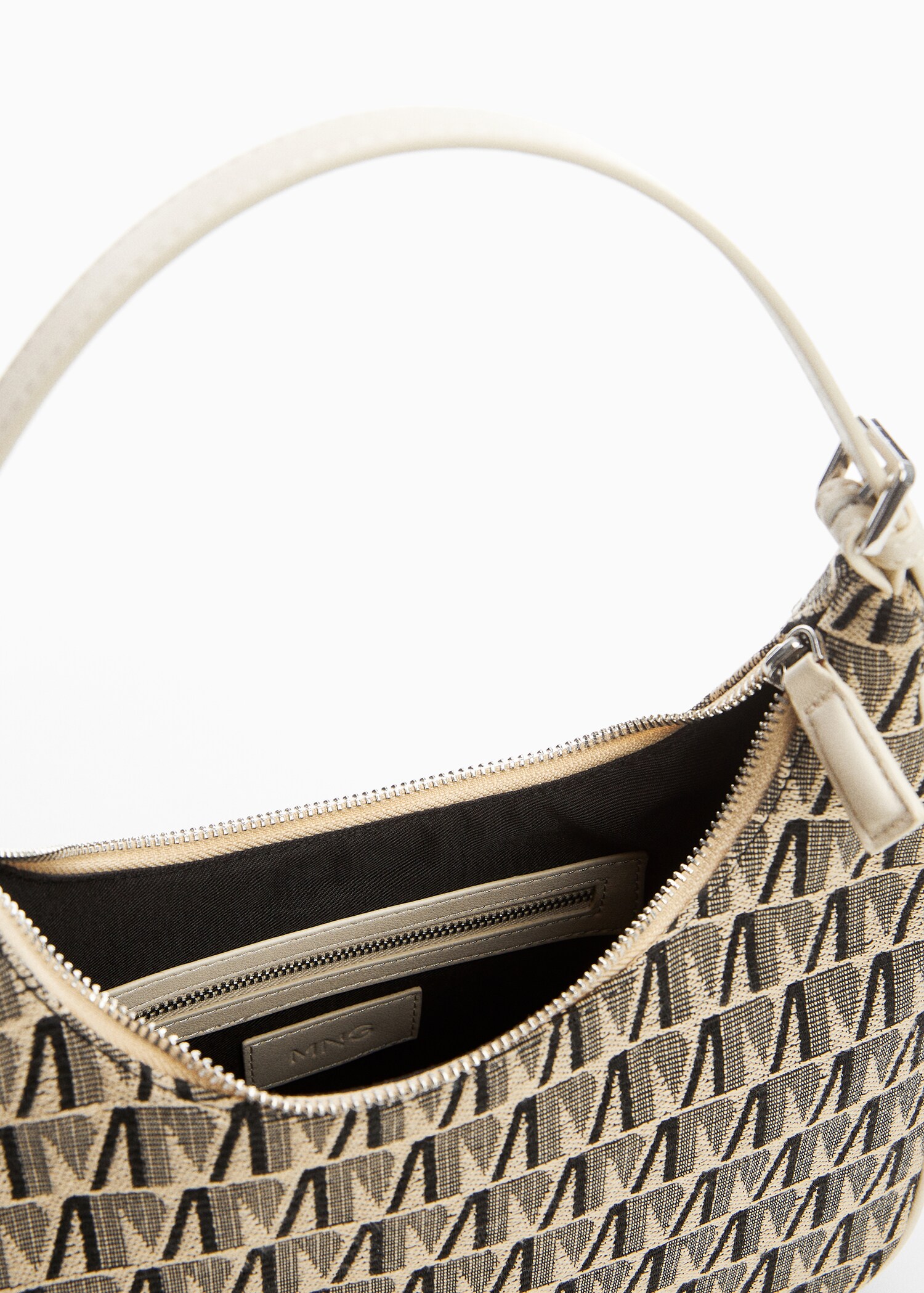 Jacquard shoulder bag - Details of the article 1