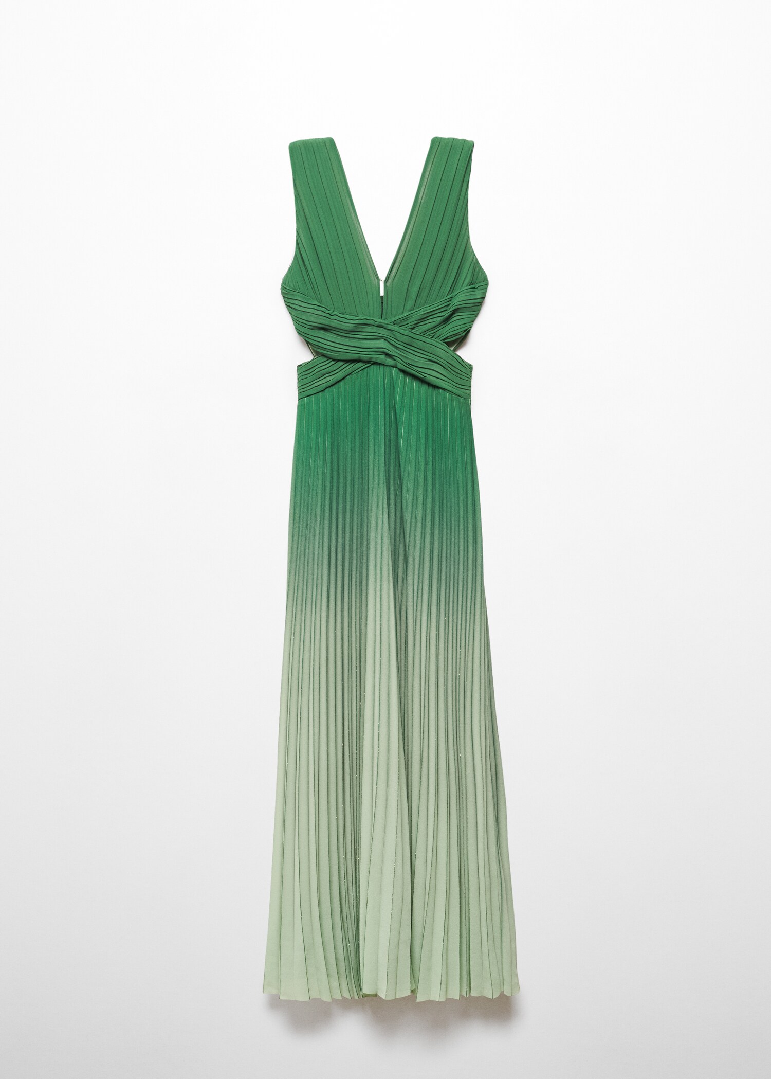 Pleated ombré dress - Article without model