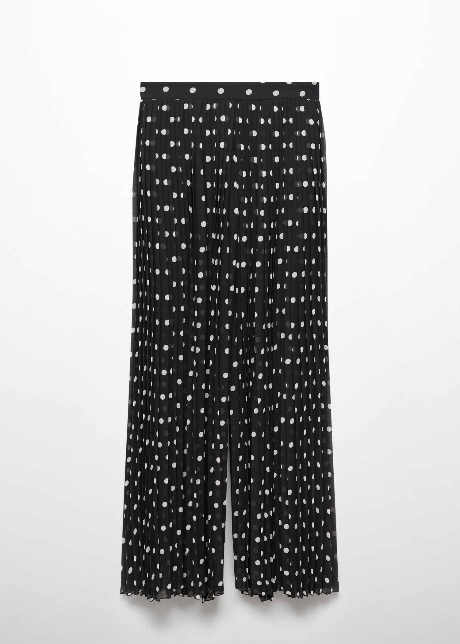 Pantalón plisado lunares - Artículo sin modelo