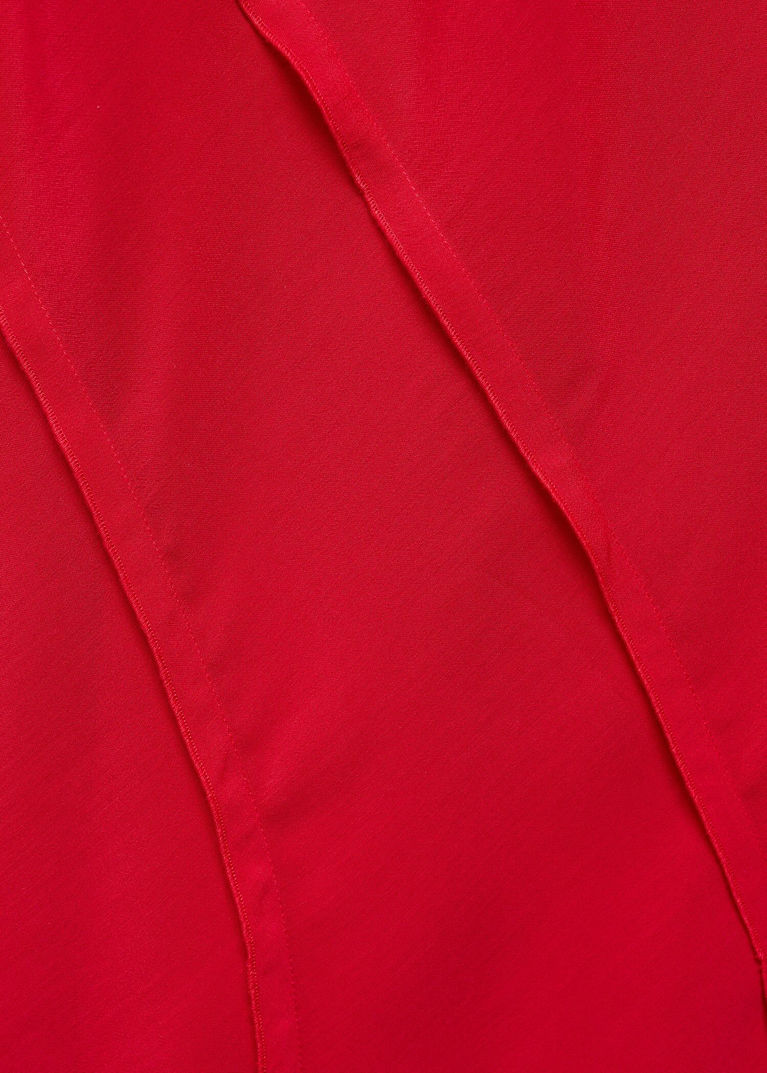 Asymmetrical dress with seam detail - Details of the article 8