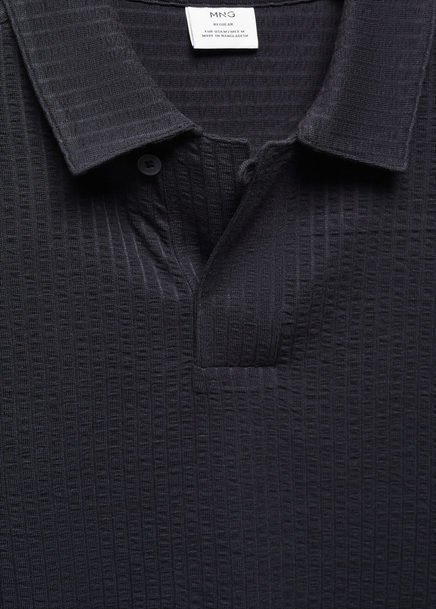 Polo coton seersucker - Détail de l'article 8