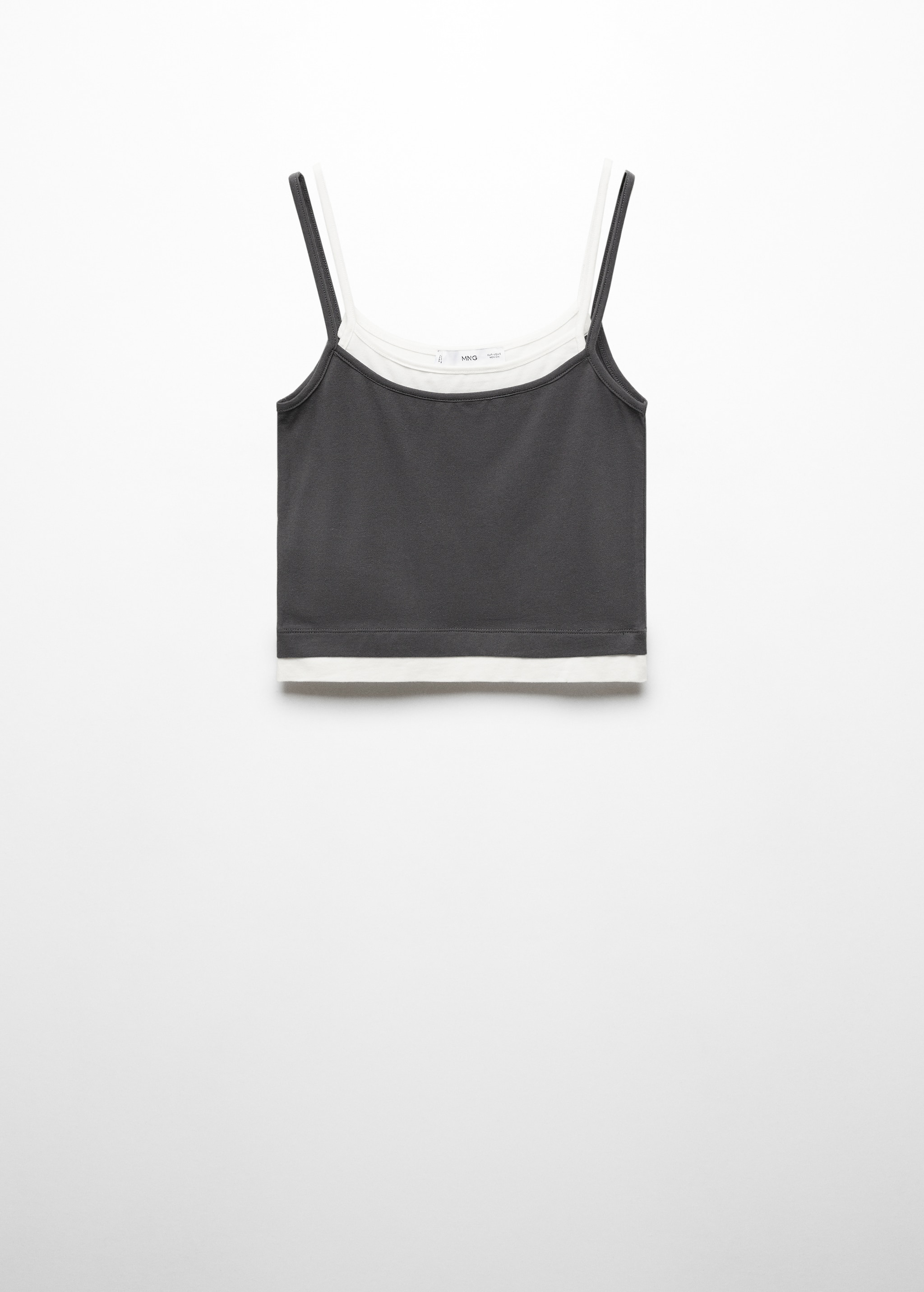 Combination top with thin straps - Article without model