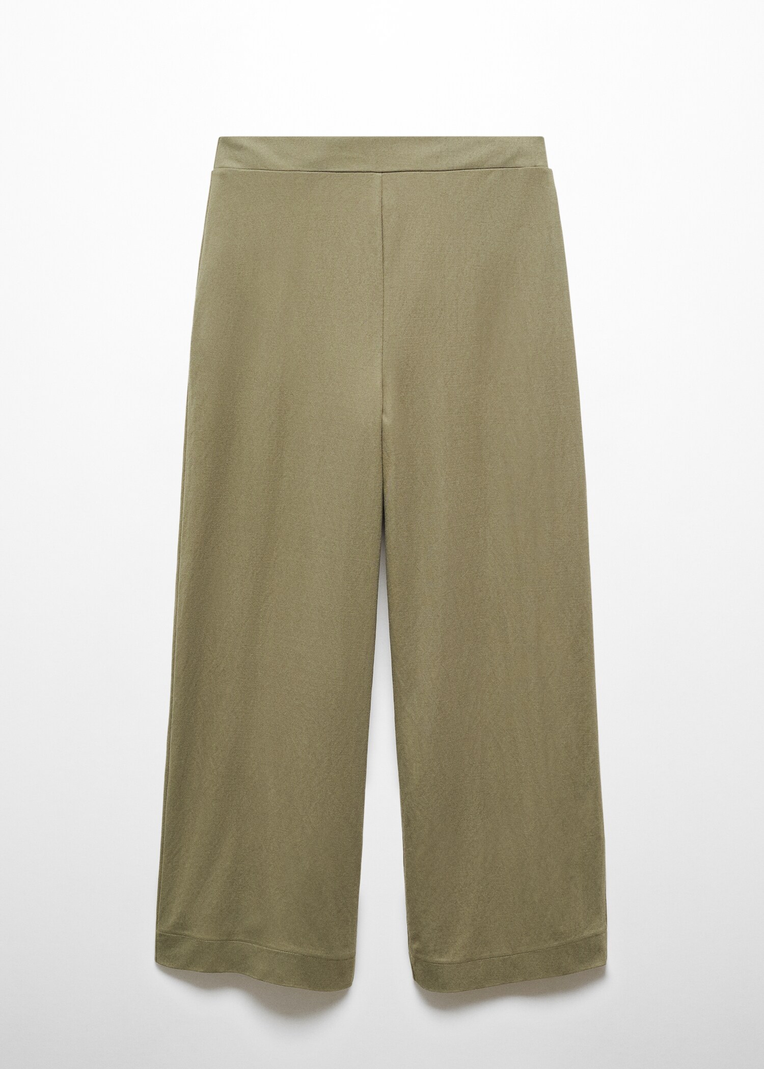 Pantalon crop taille élastique - Article sans modèle
