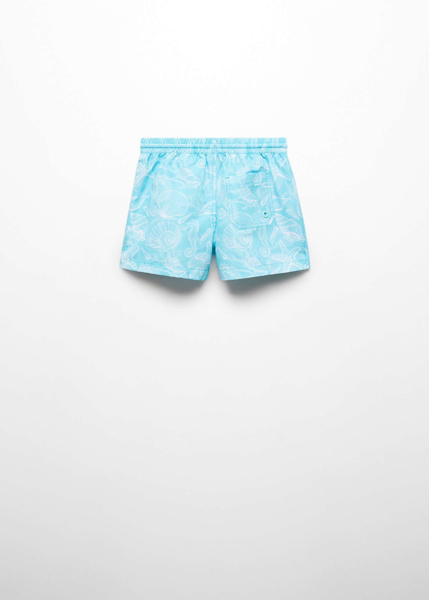 Printed swimsuit - Reverse of the article