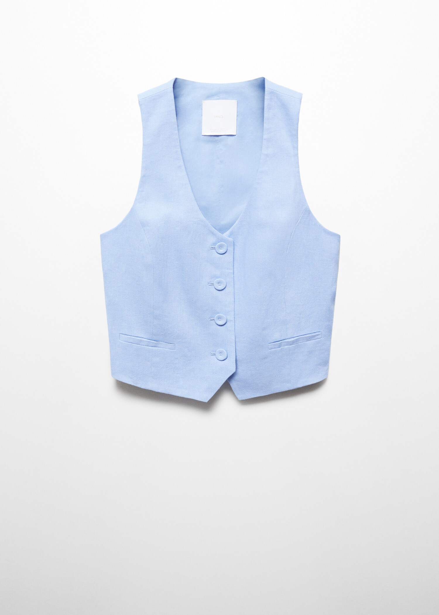 Linen suit waistcoat - Article without model