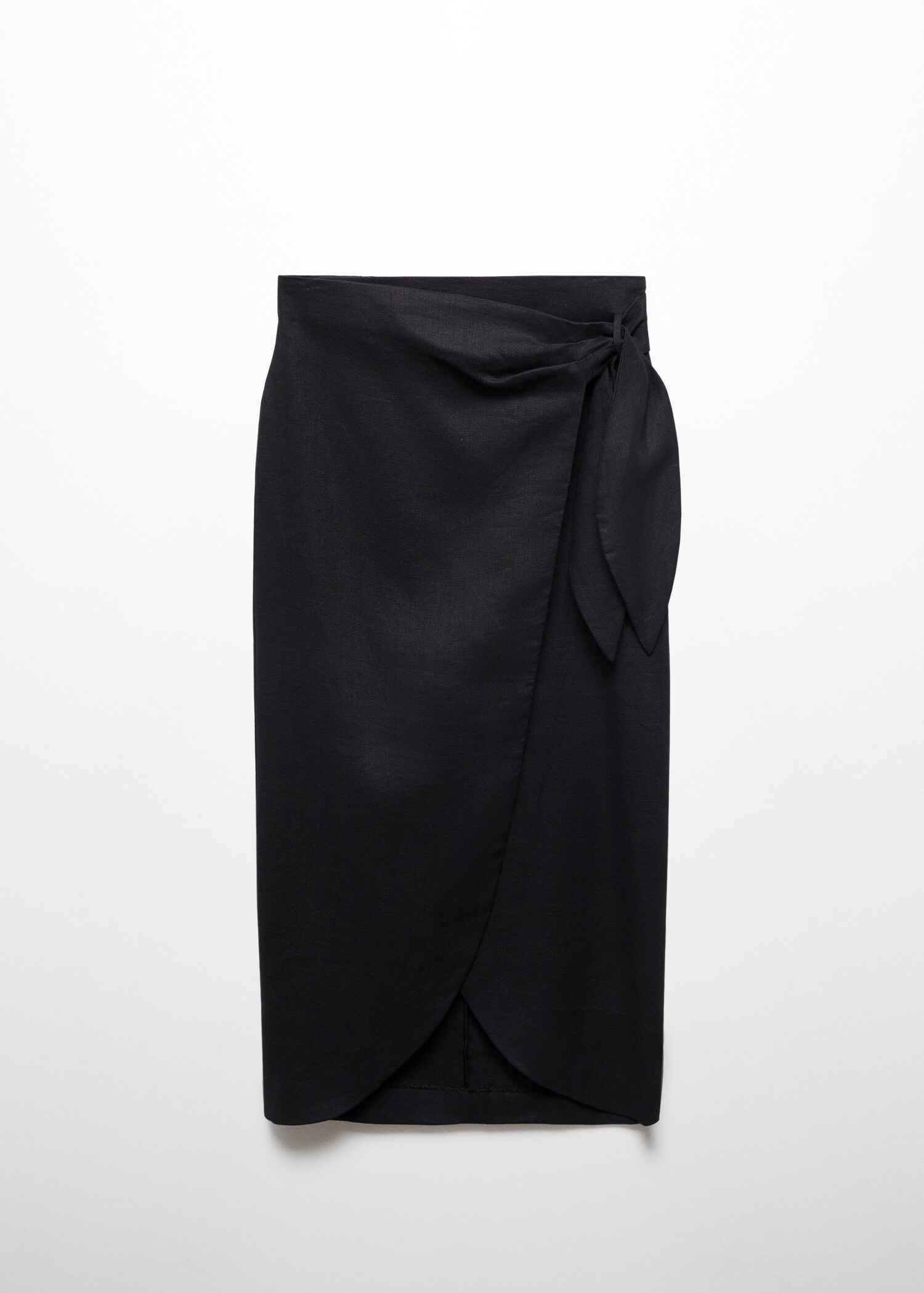 Bow linen skirt - Article without model