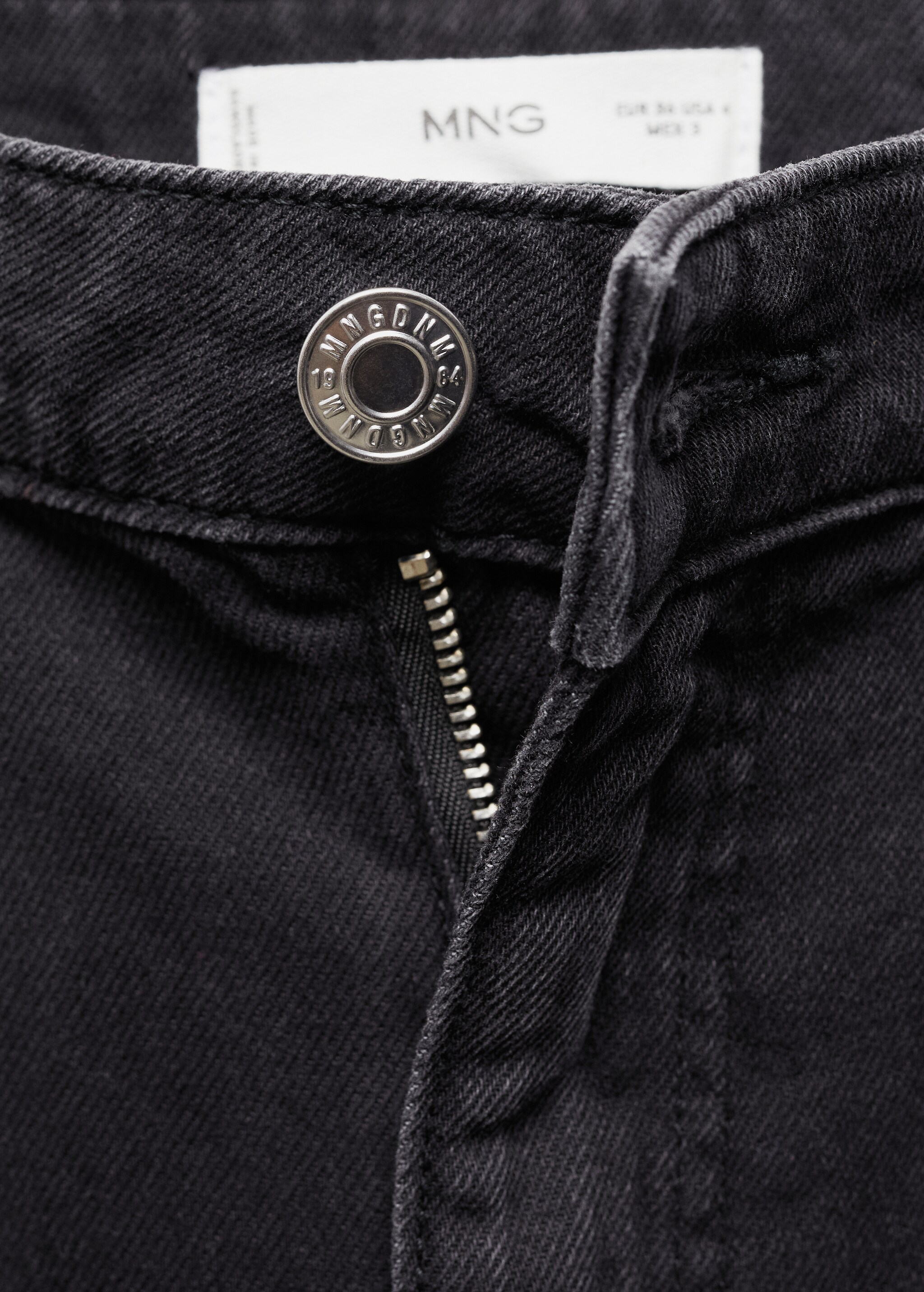 Прямые джинсы с защипами - Деталь изделия 8