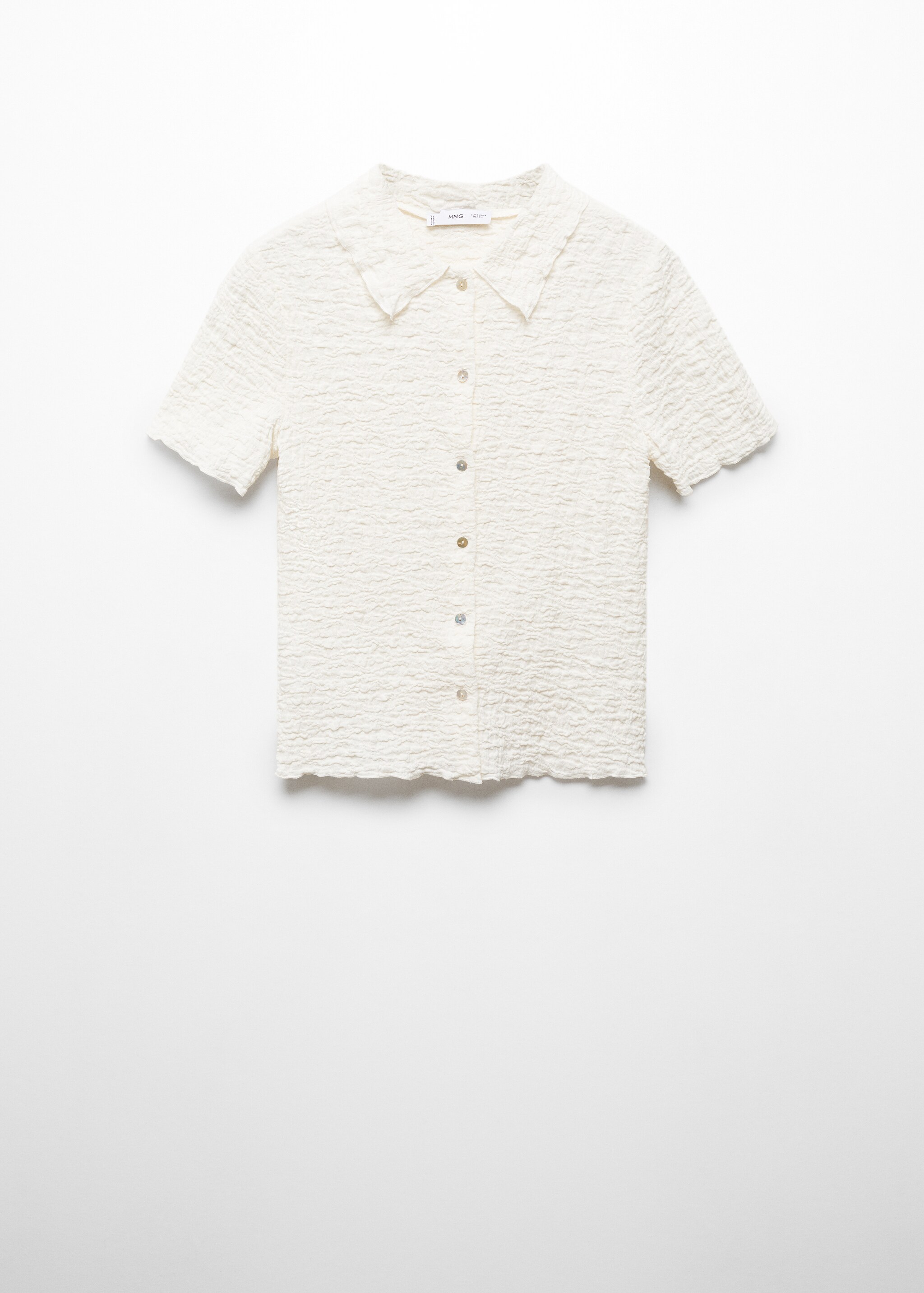 Camiseta algodón textura - Artículo sin modelo