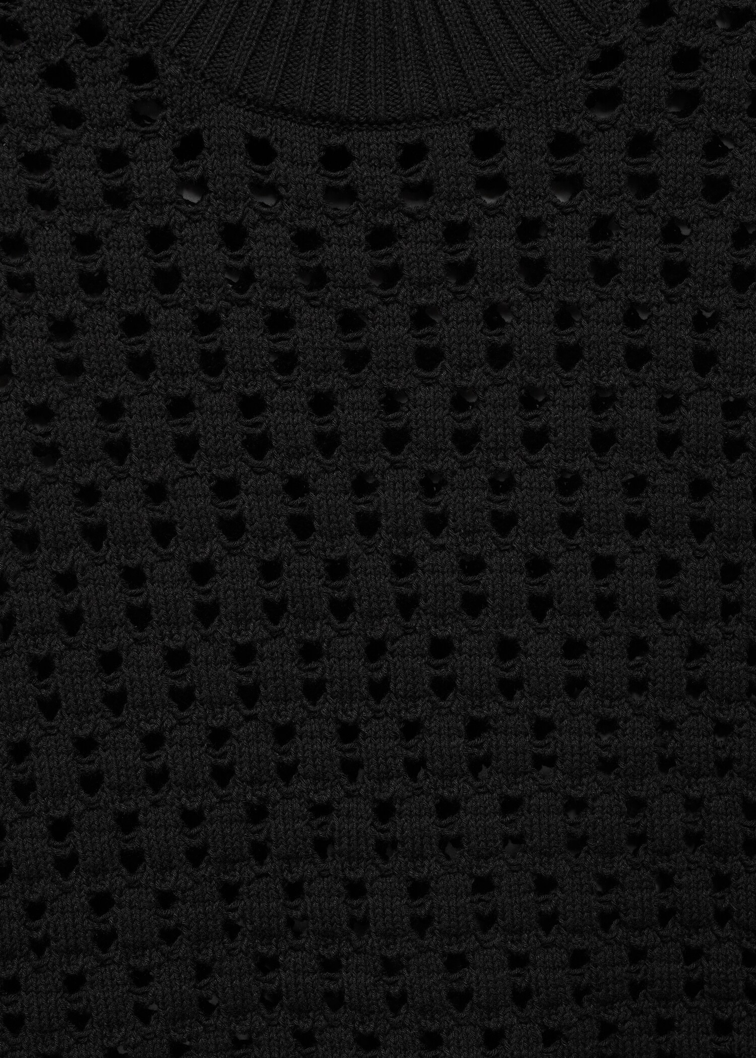 Openwork details knit top - Details of the article 8