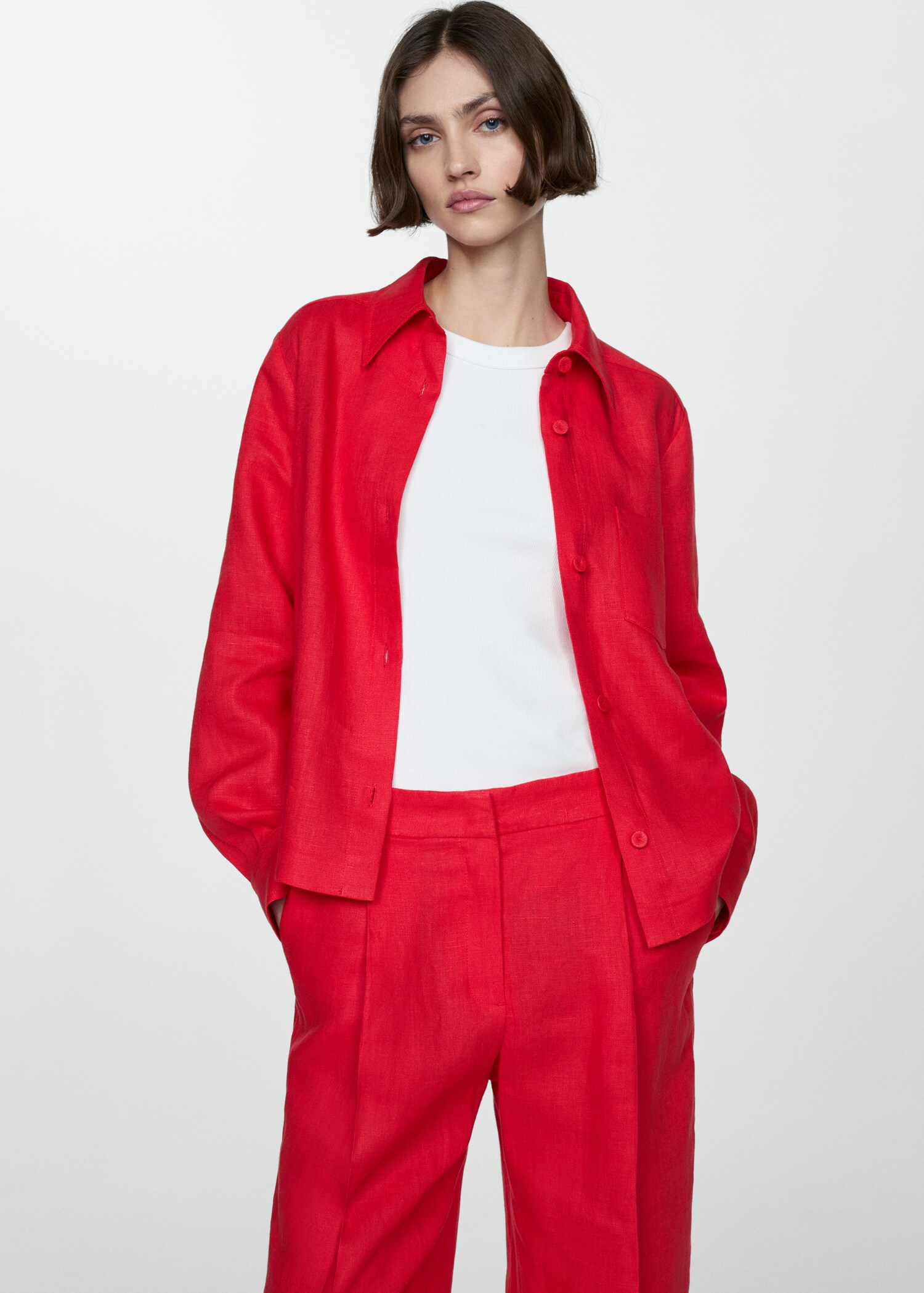 Pantalon droit lin - Détail de l'article 1