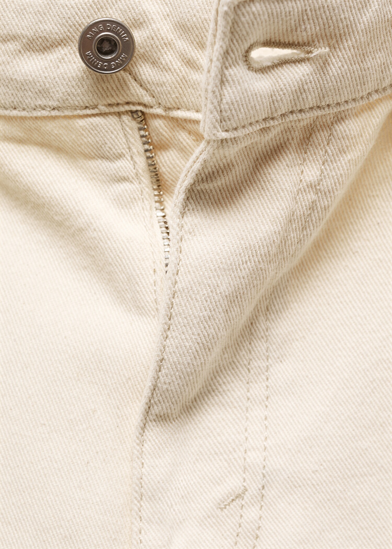 Regular-fit denim bermuda shorts - Details of the article 8