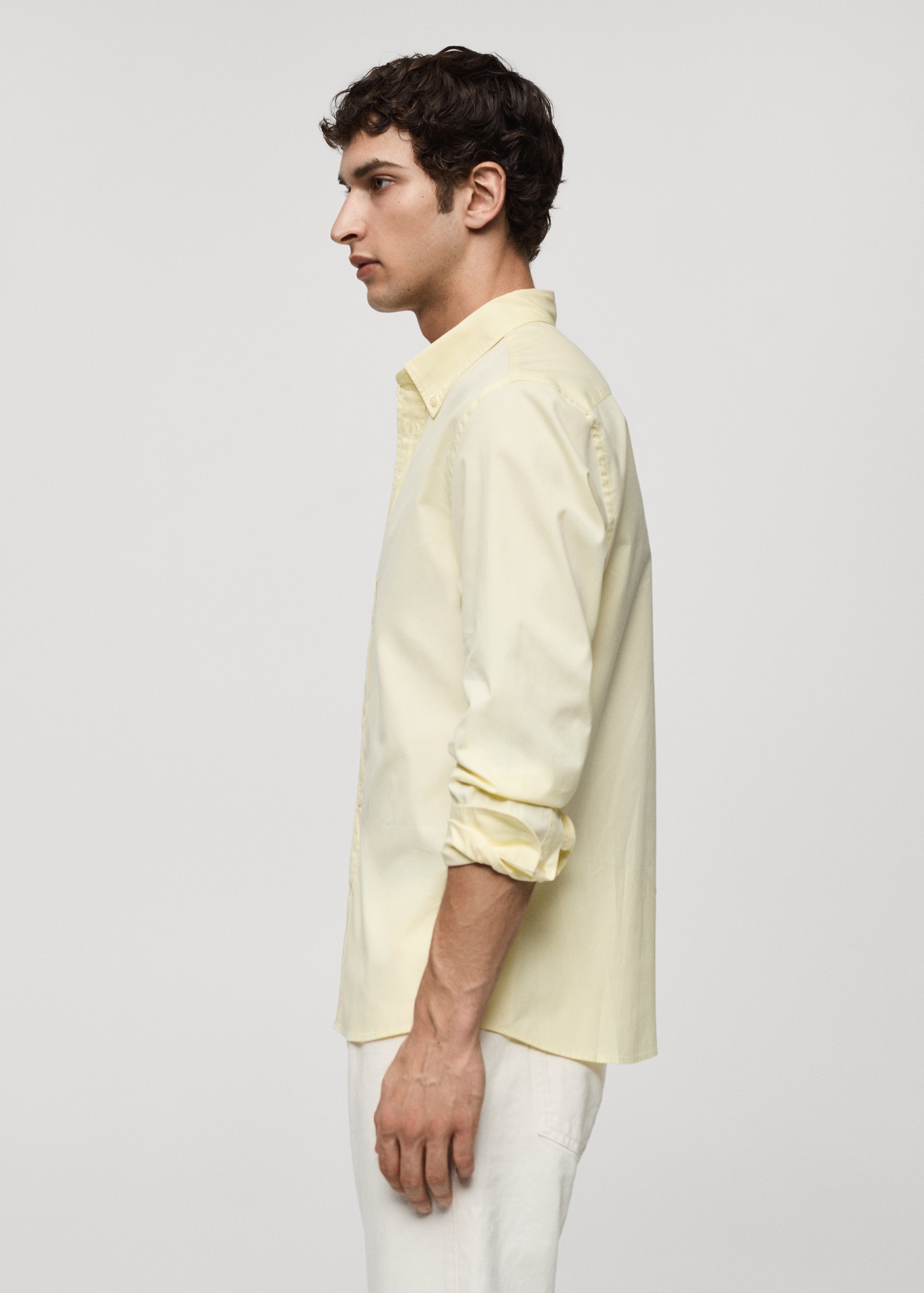 100% cotton regular-fit shirt - Details of the article 2