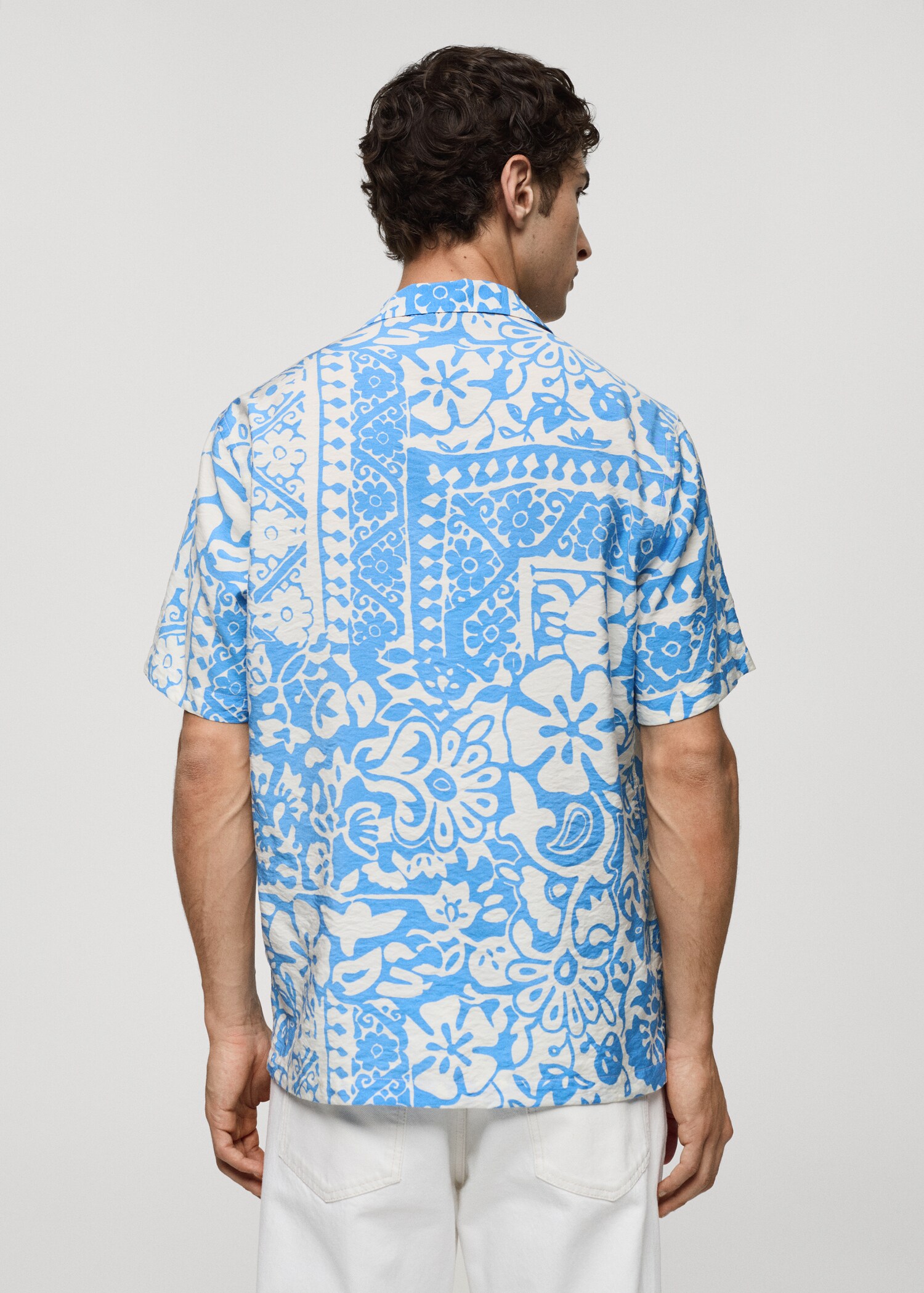 Chemise regular-fit fluide imprimée - Verso de l’article