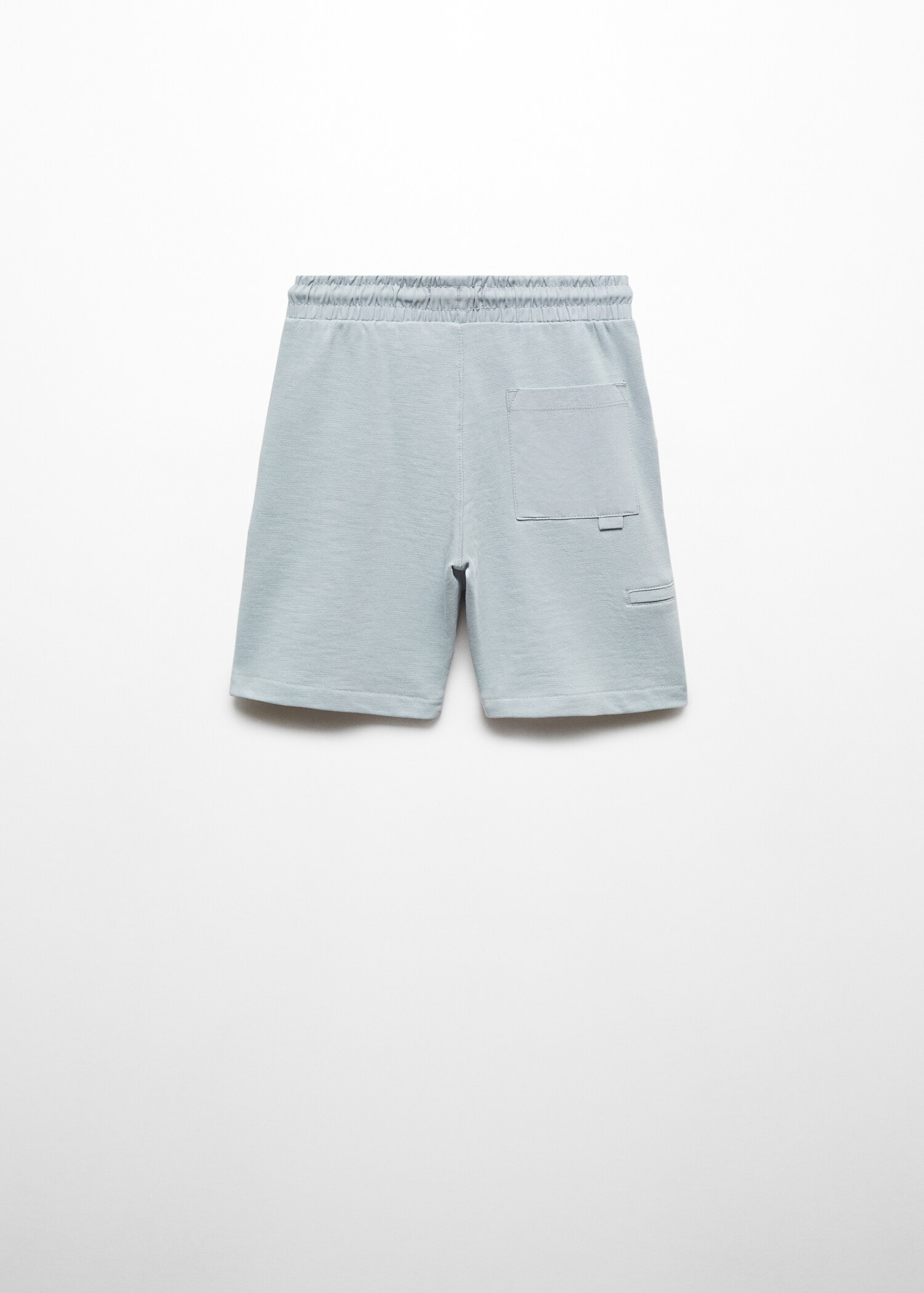 Elastic waist Bermuda shorts - Reverse of the article