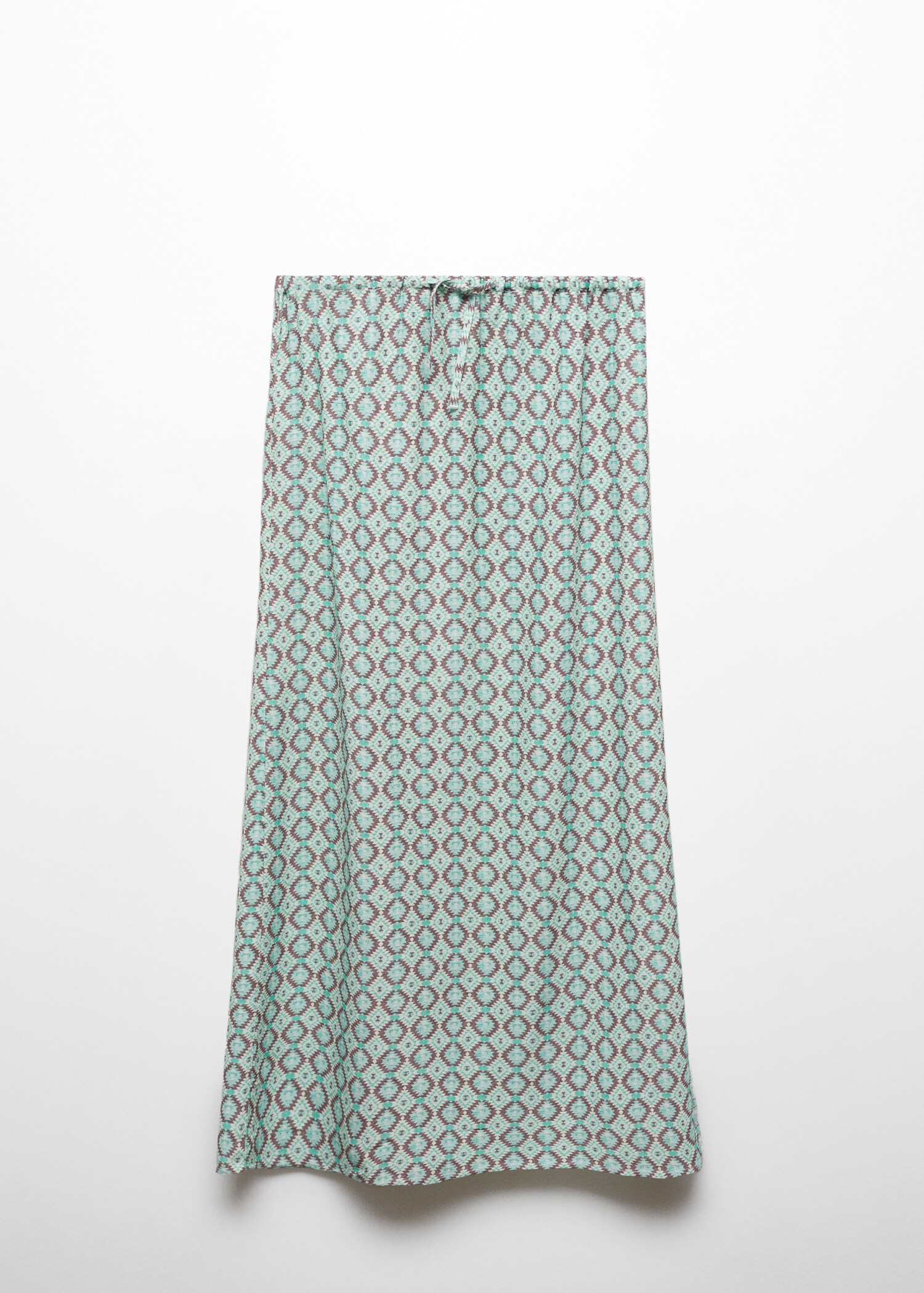 Printed midi skirt - Article without model