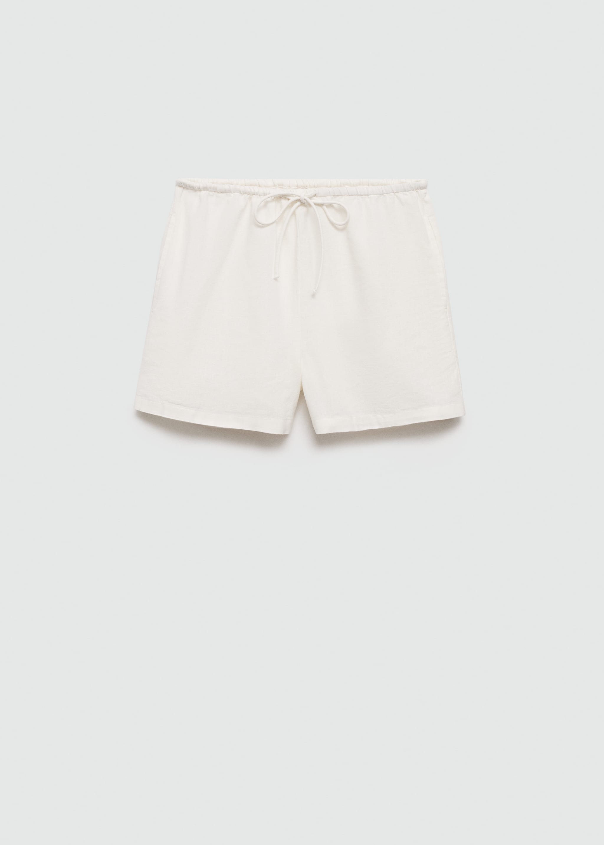Bow linen short - Article without model