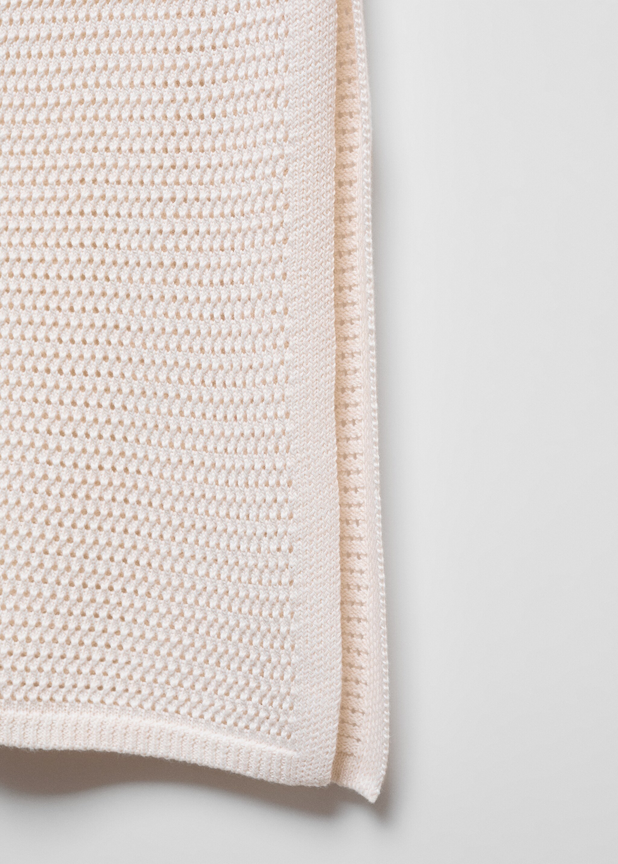 Openwork knitted skirt - Details of the article 8