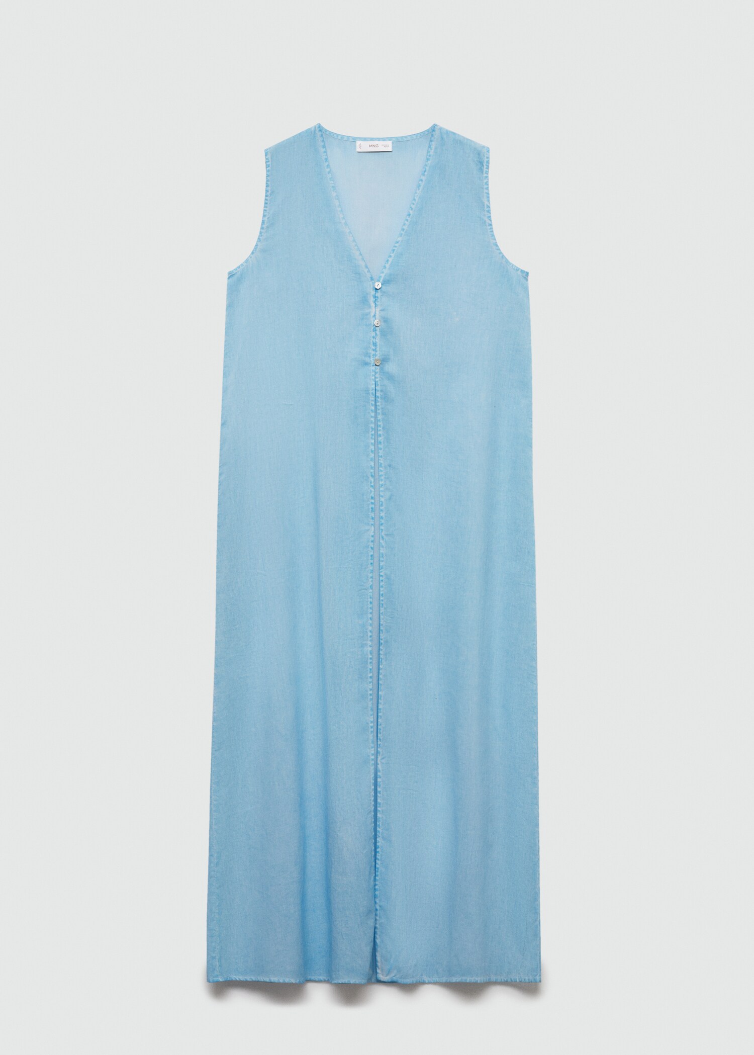Gilet long coton - Article sans modèle