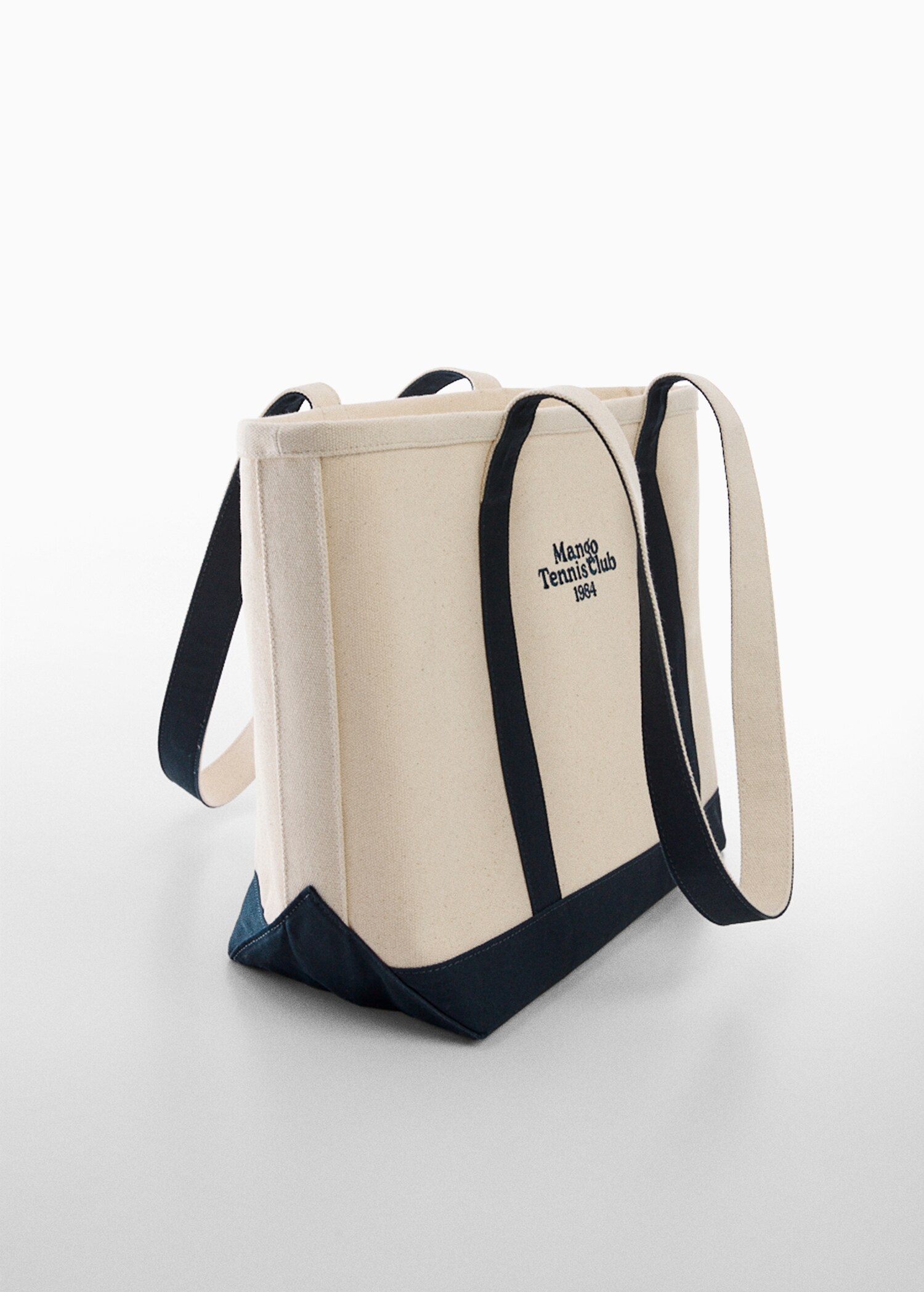 Contrasting shopper bag - Medium plane