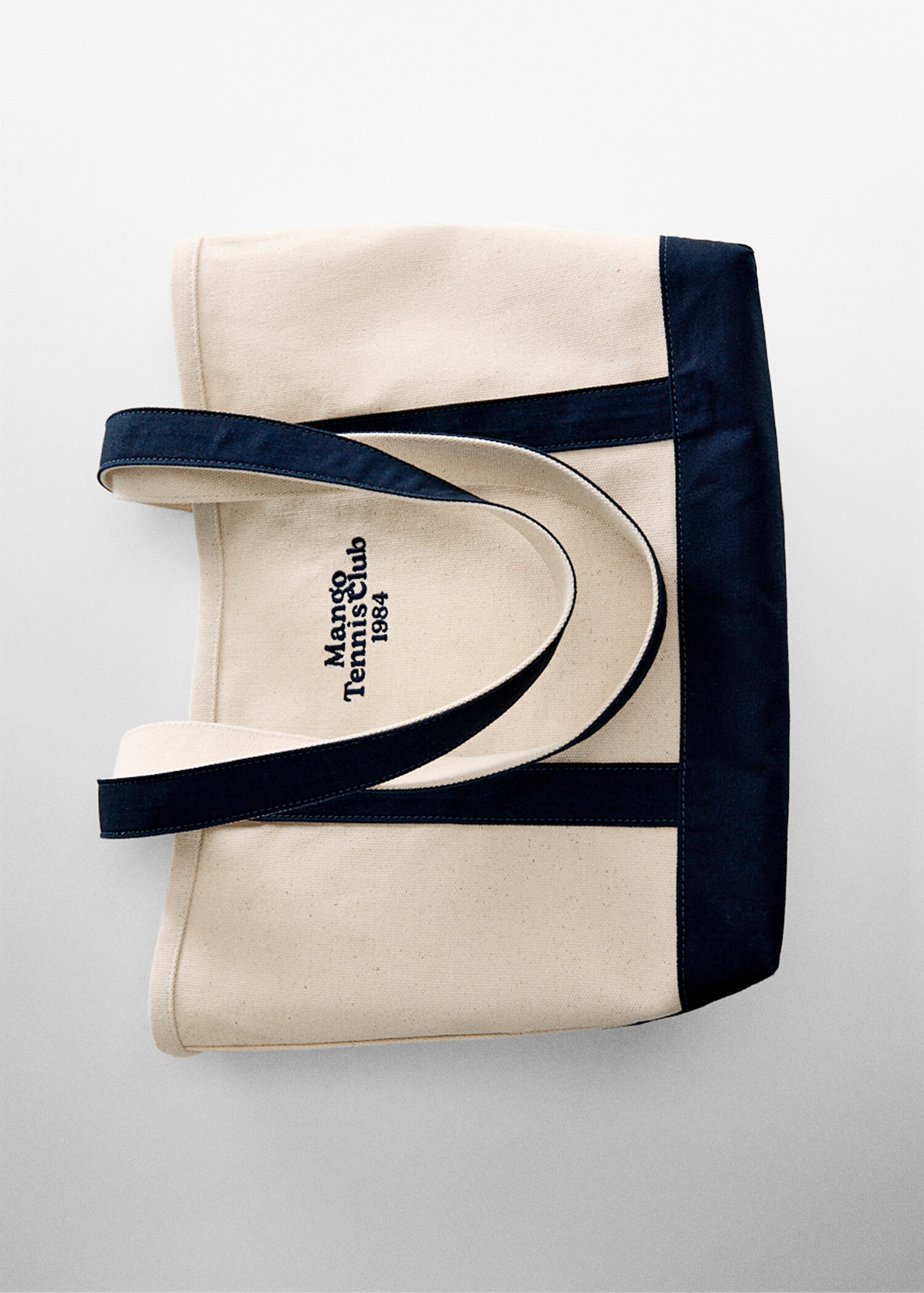 Contrasting shopper bag - Details of the article 5
