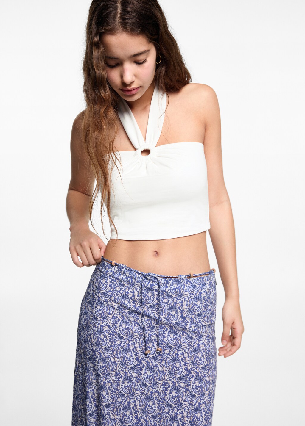 Jupe midi imprimée new arrivals
