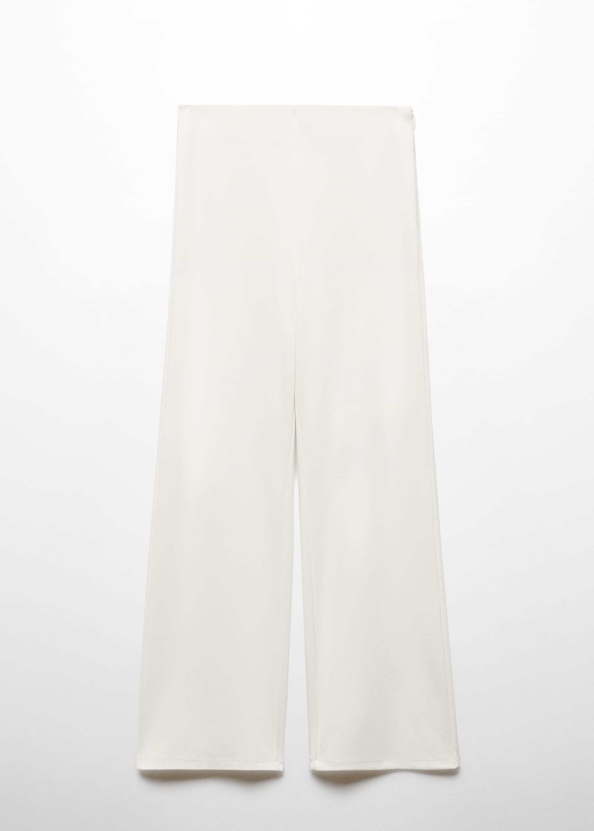 Flowy straight-fit trousers - Article without model