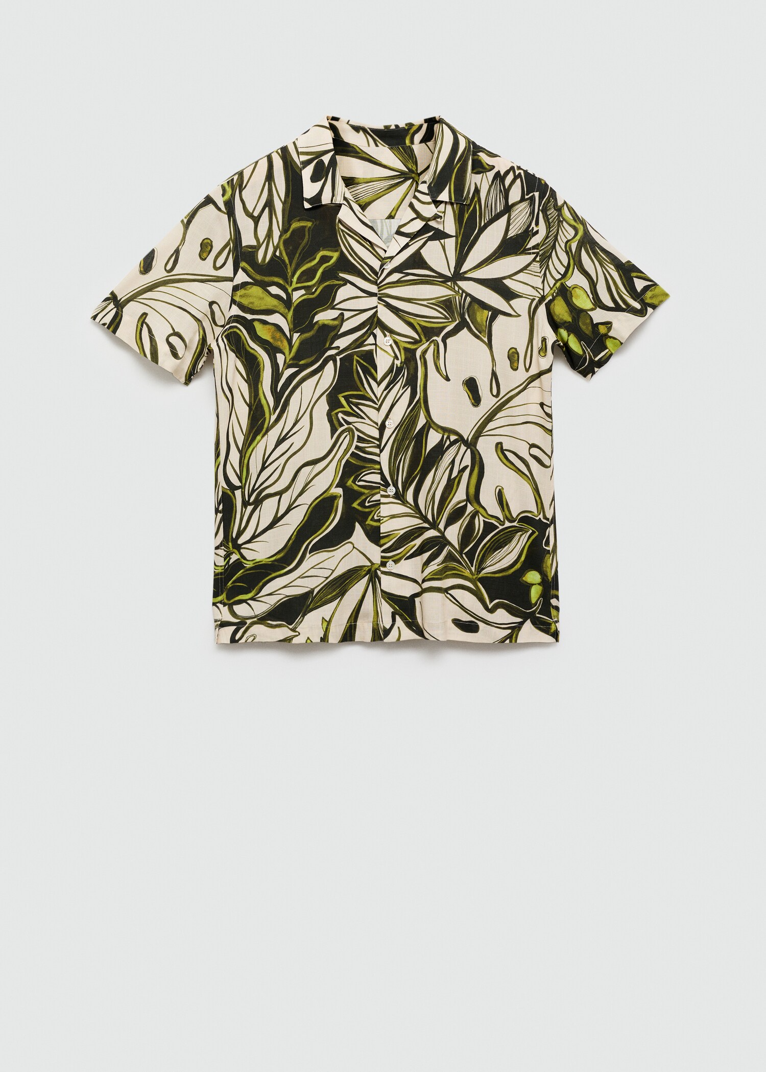 Flowy Hawaiian-print shirt - Article without model