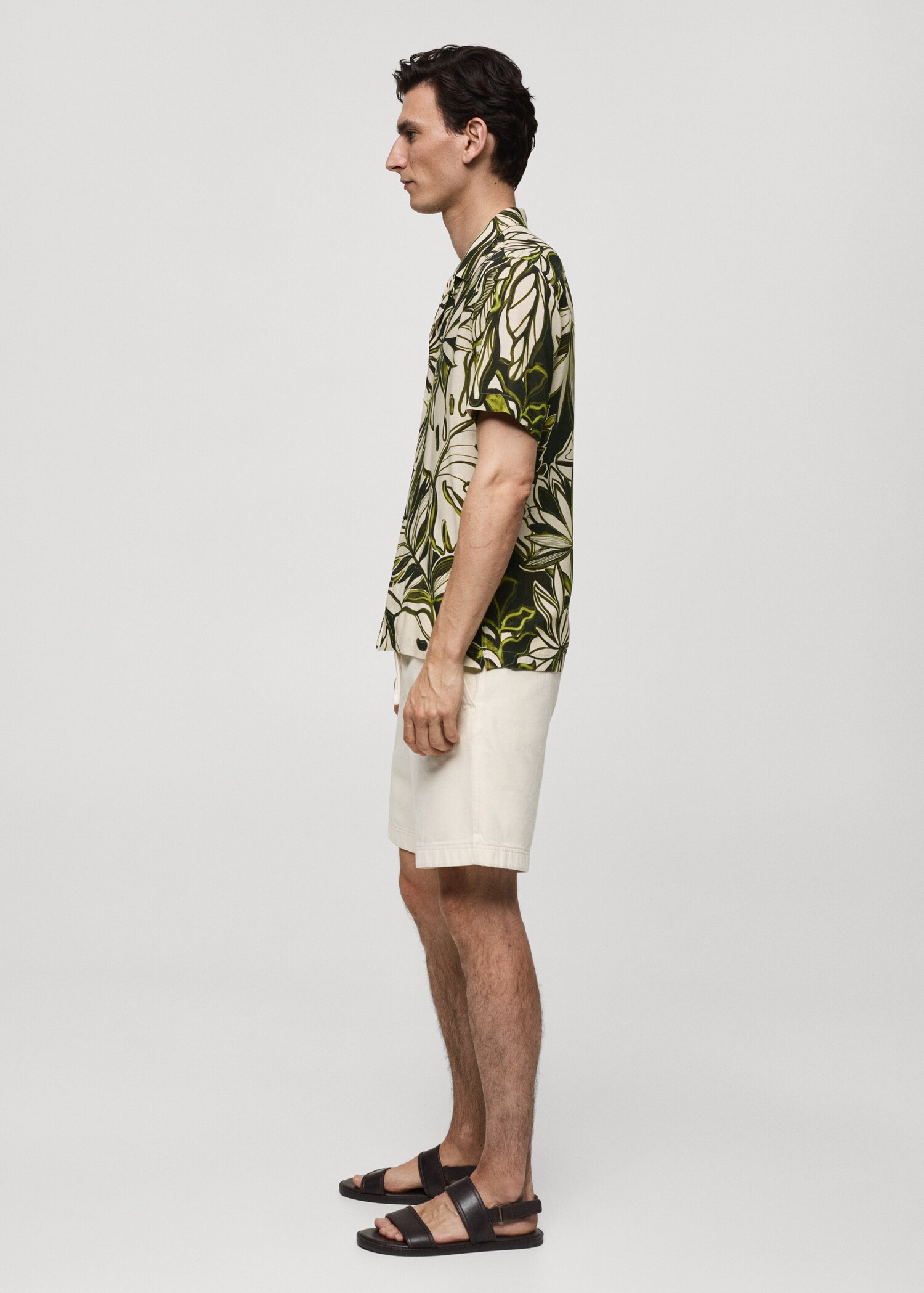 Flowy Hawaiian-print shirt - Details of the article 2