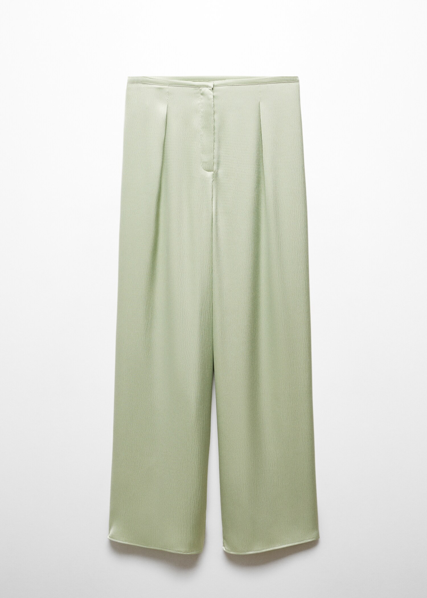 Flowy satin trousers - Article without model