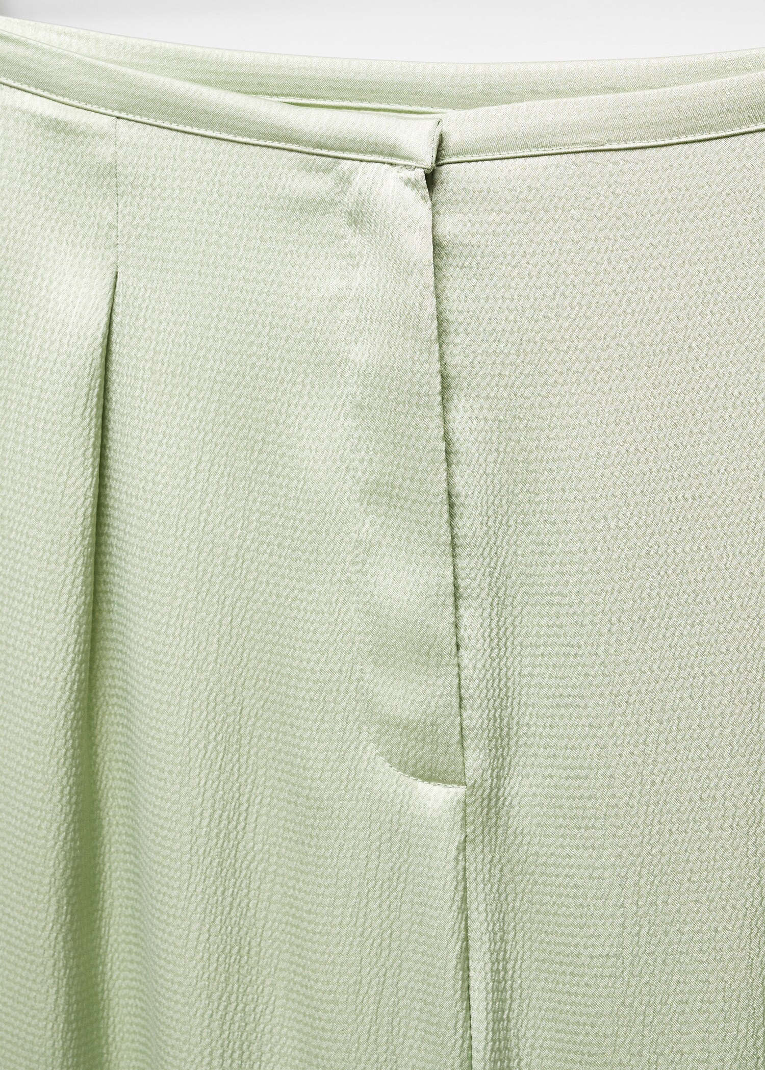 Flowy satin trousers - Details of the article 8