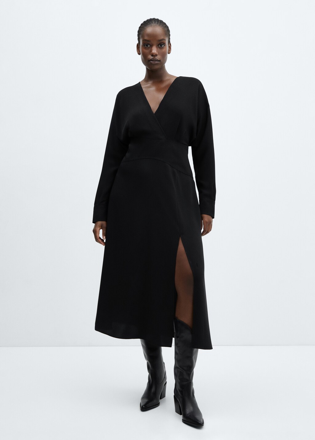 mango robe cache coeur