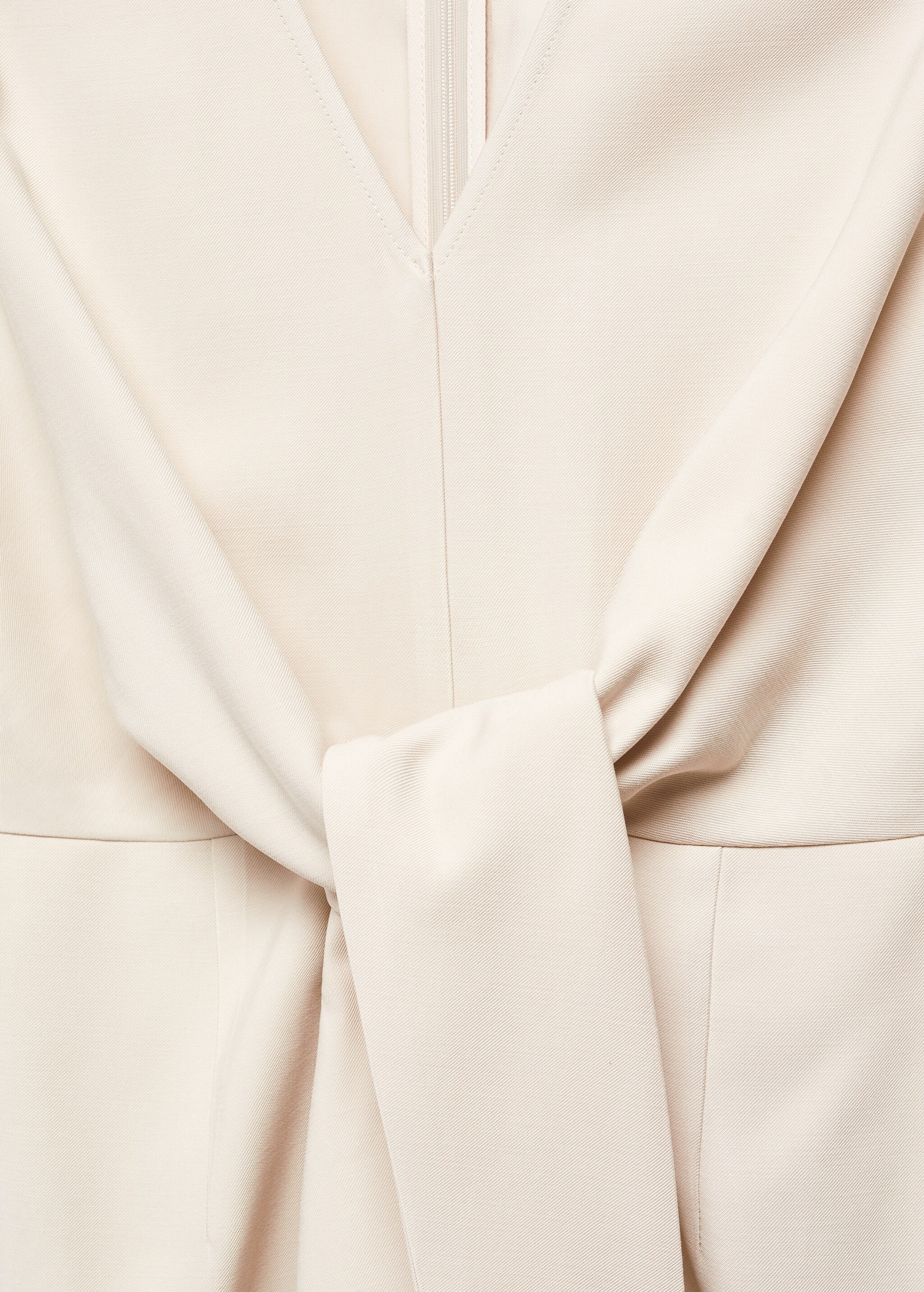 Bow long jumpsuit - Details of the article 8