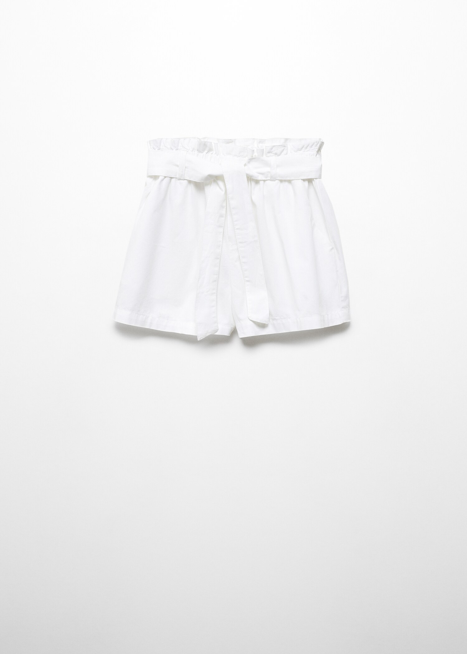 Shorts paperbag cinturón - Artículo sin modelo