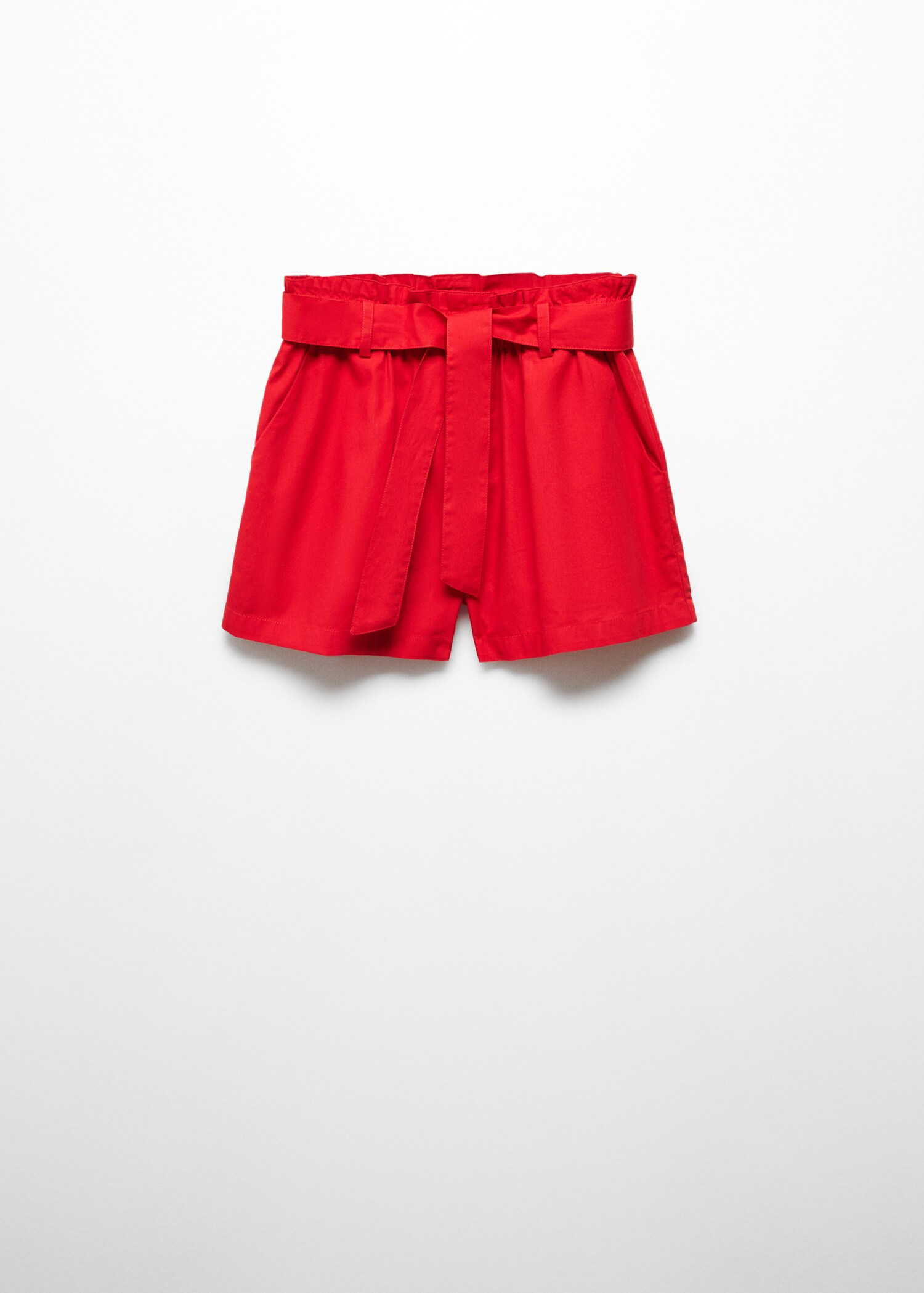 Shorts paperbag cinturón - Artículo sin modelo