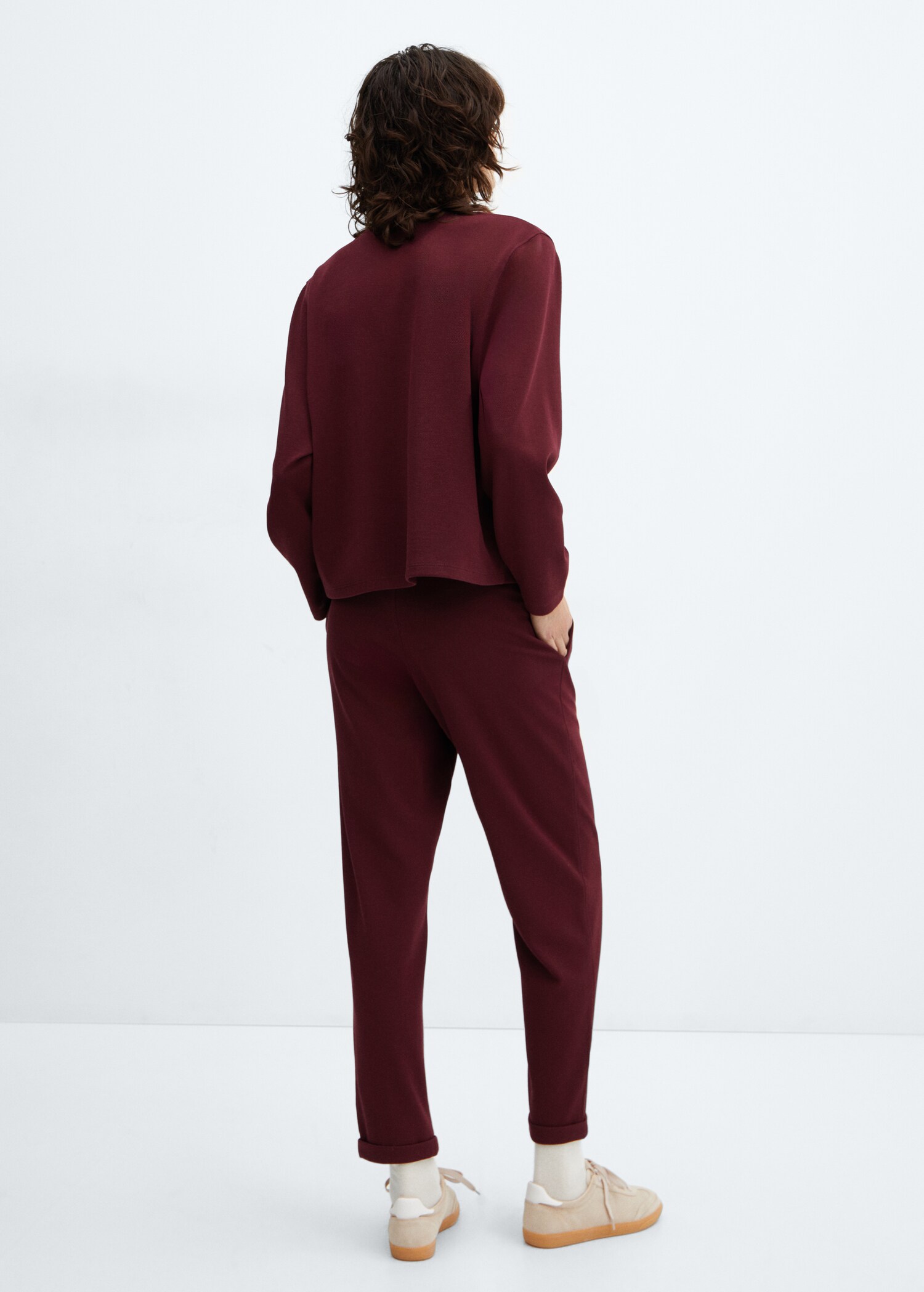 Pantalón jogger costuras - Reverso del artículo