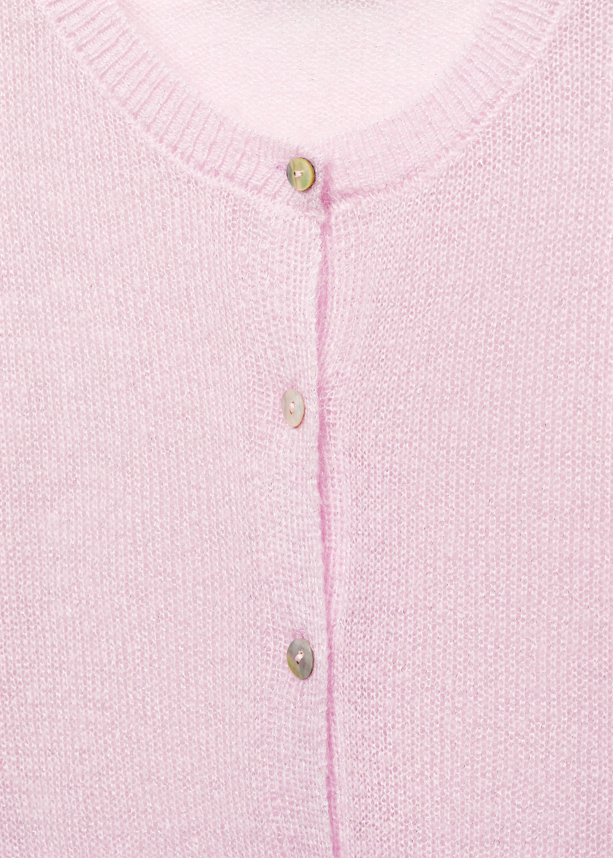 Cardigan with lurex buttons - Details of the article 8