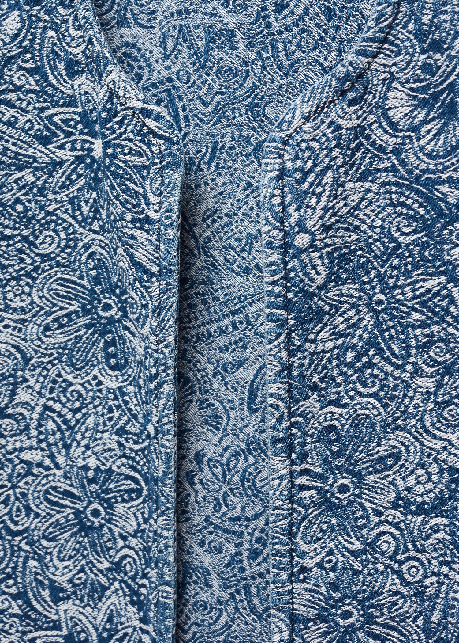 Embroidered cotton gilet - Details of the article 8